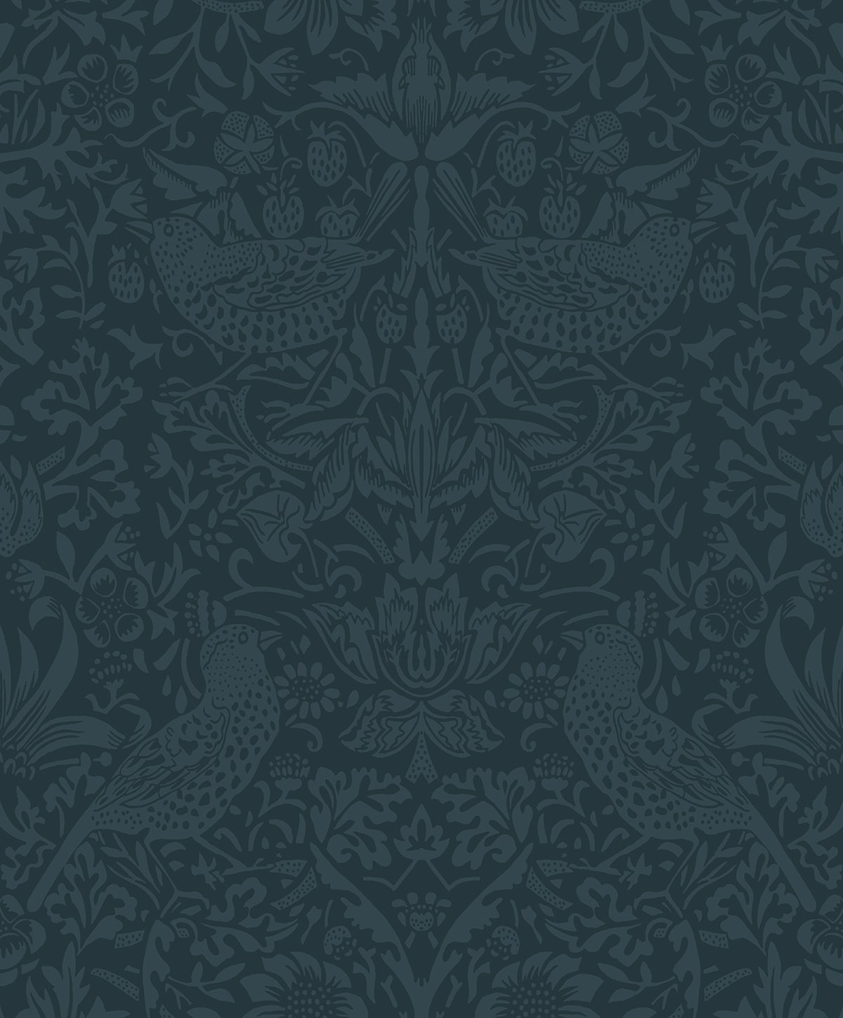 Tonal Bird Garden Prepasted