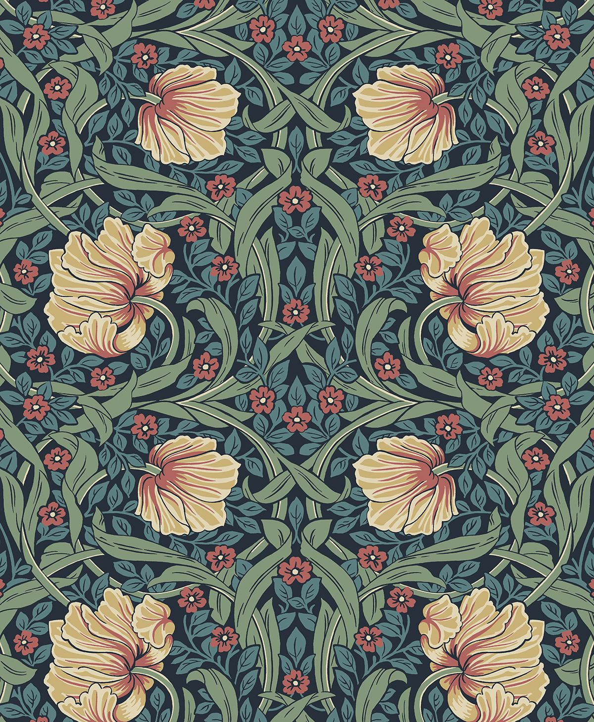 Pimpernel Garden Prepasted