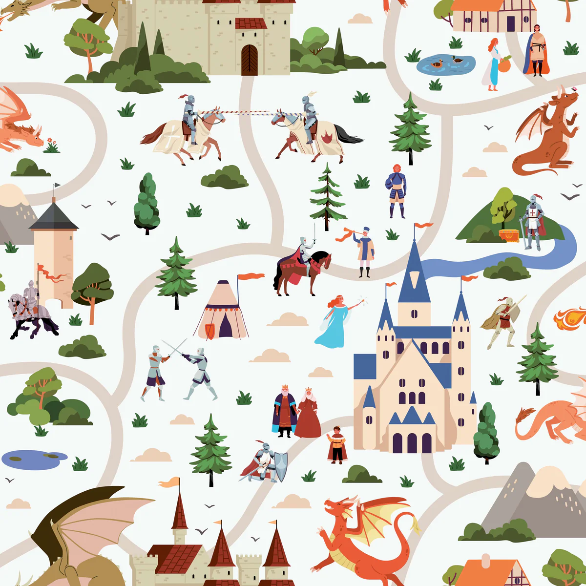 Veer Decor Kids Wallpaper VRSD1063
