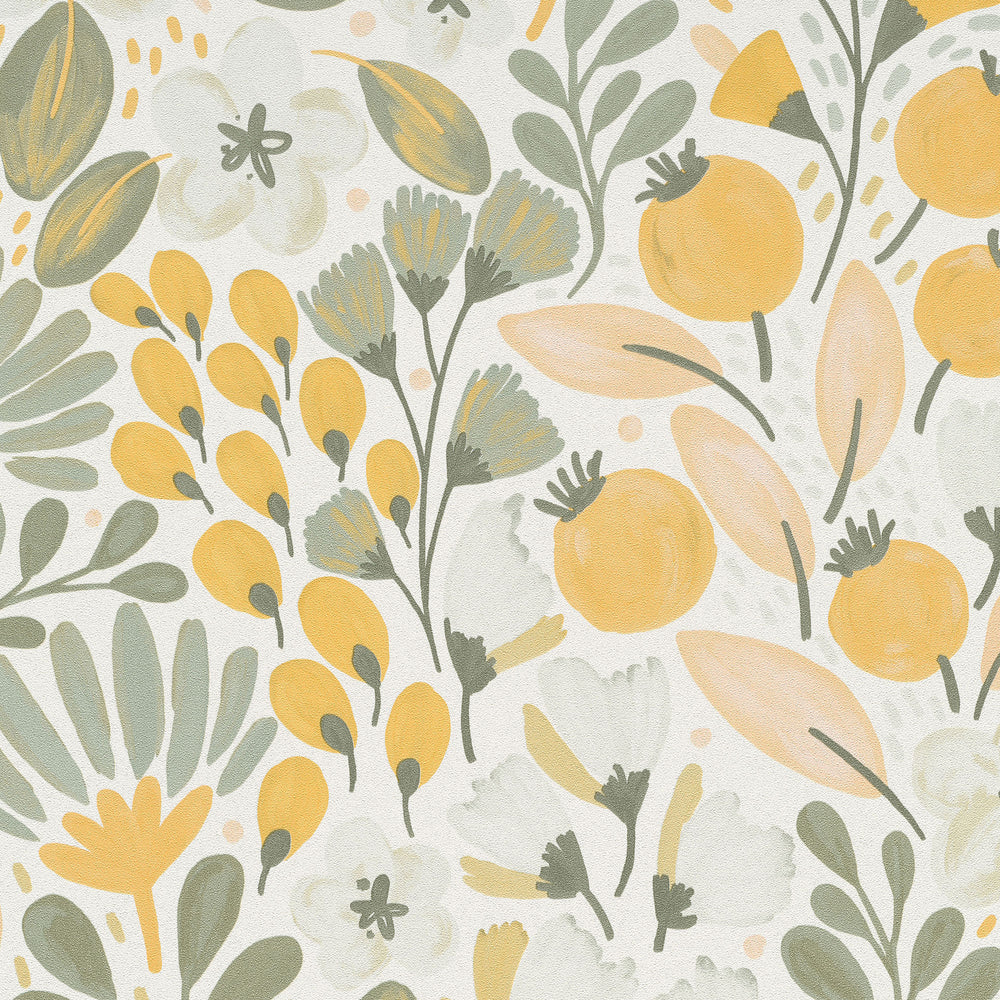 Veer Decor Floral Wallpaper 8411VRTRAB2