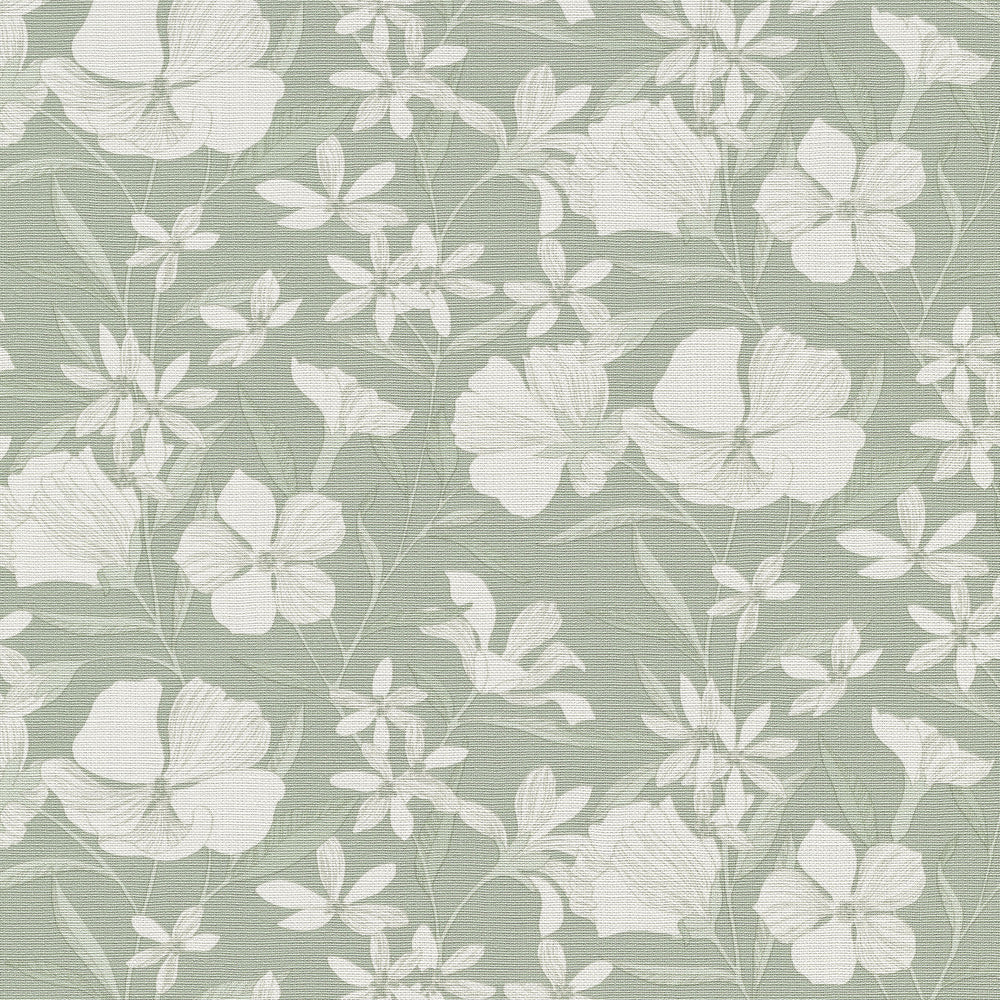 Veer Decor Floral Wallpaper 8411VRTRAC2