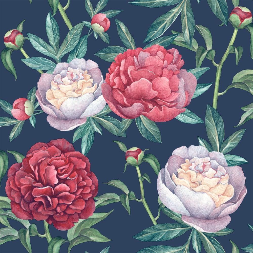 Veer Decor Floral Wallpaper VRAD01375
