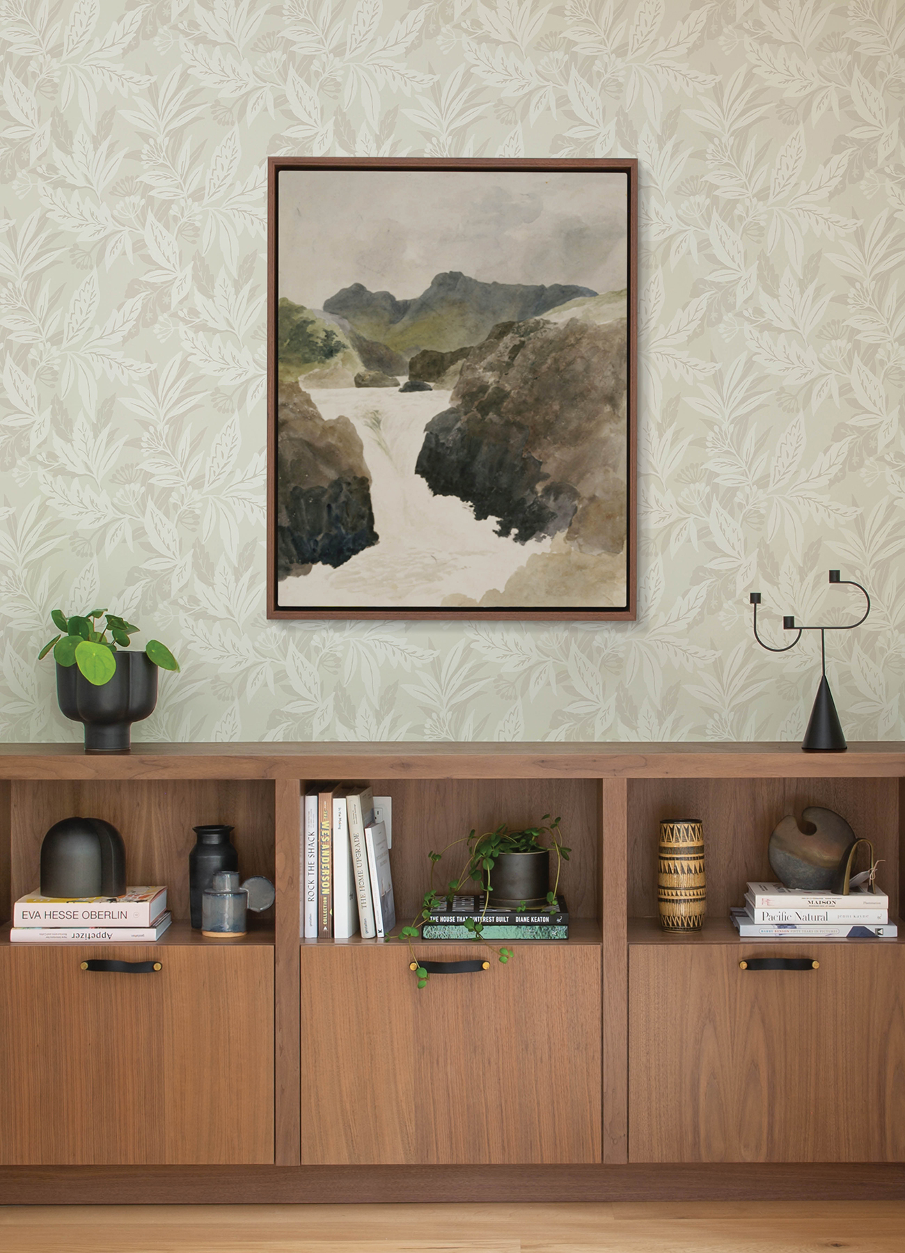 Anita Dove Woodland Floral Wallpaper