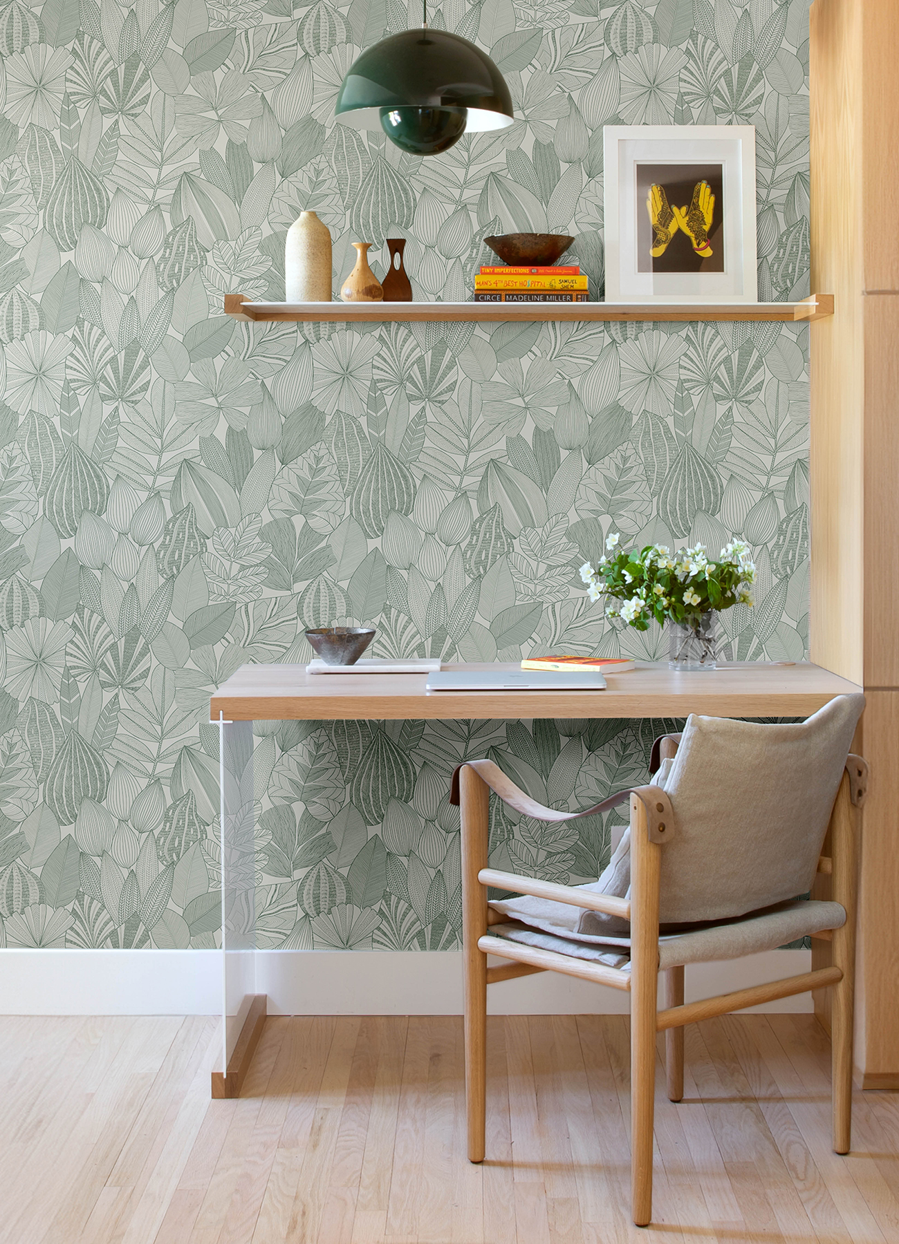 Mathias Green Botanical Wallpaper