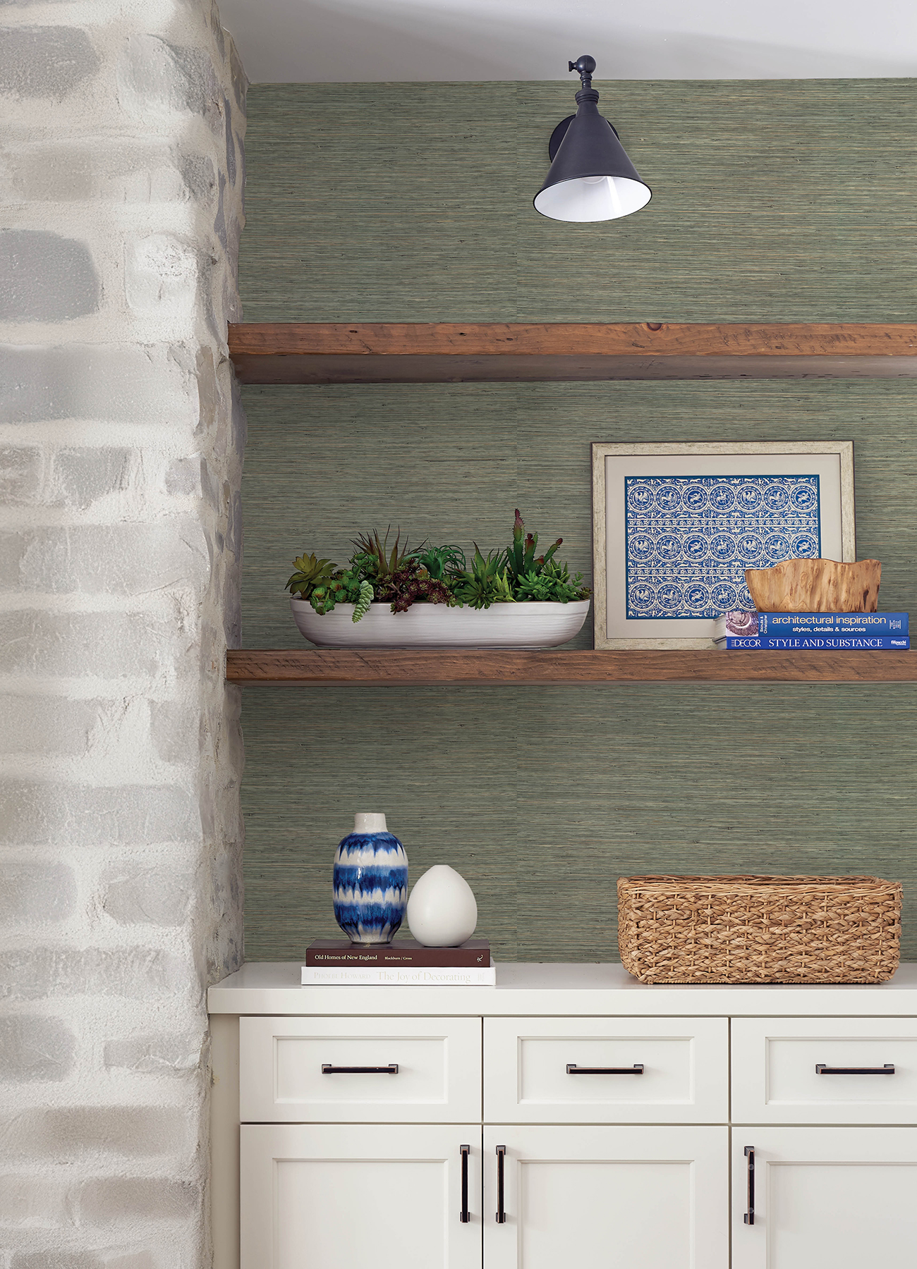 Reynier Moss Hemp Wallpaper