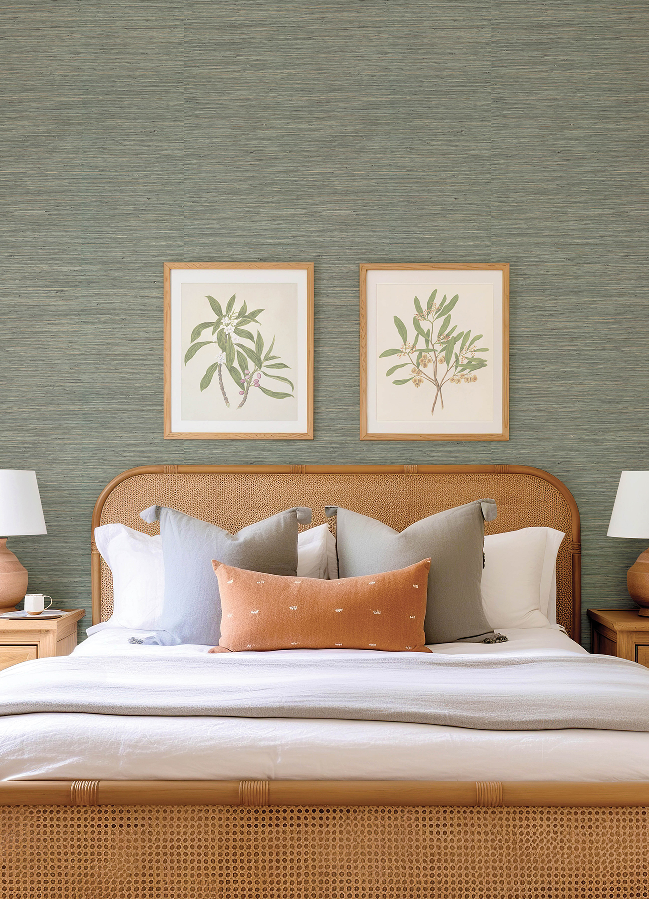 Reynier Moss Hemp Wallpaper