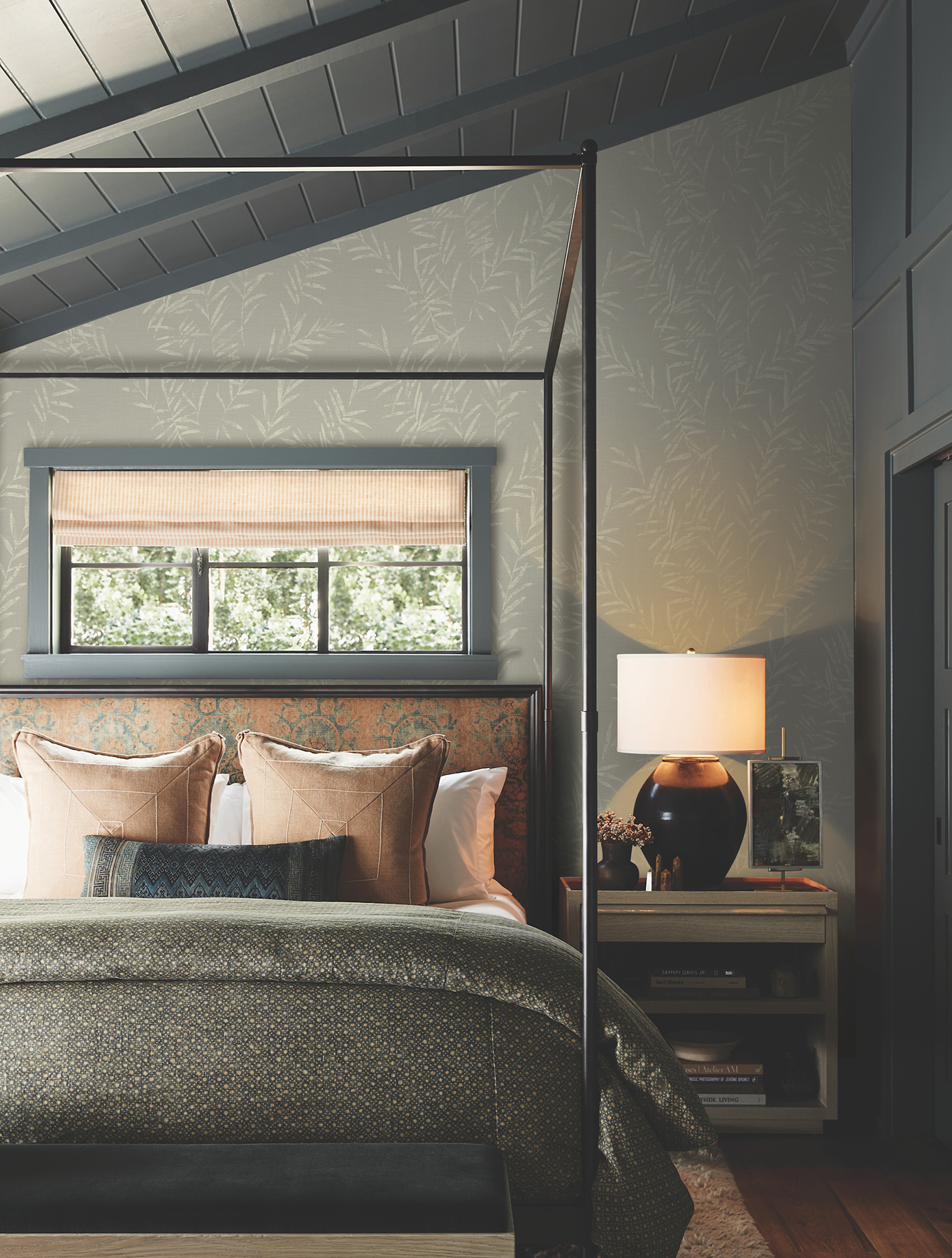 Allerton Bamboo Taupe Wallpaper