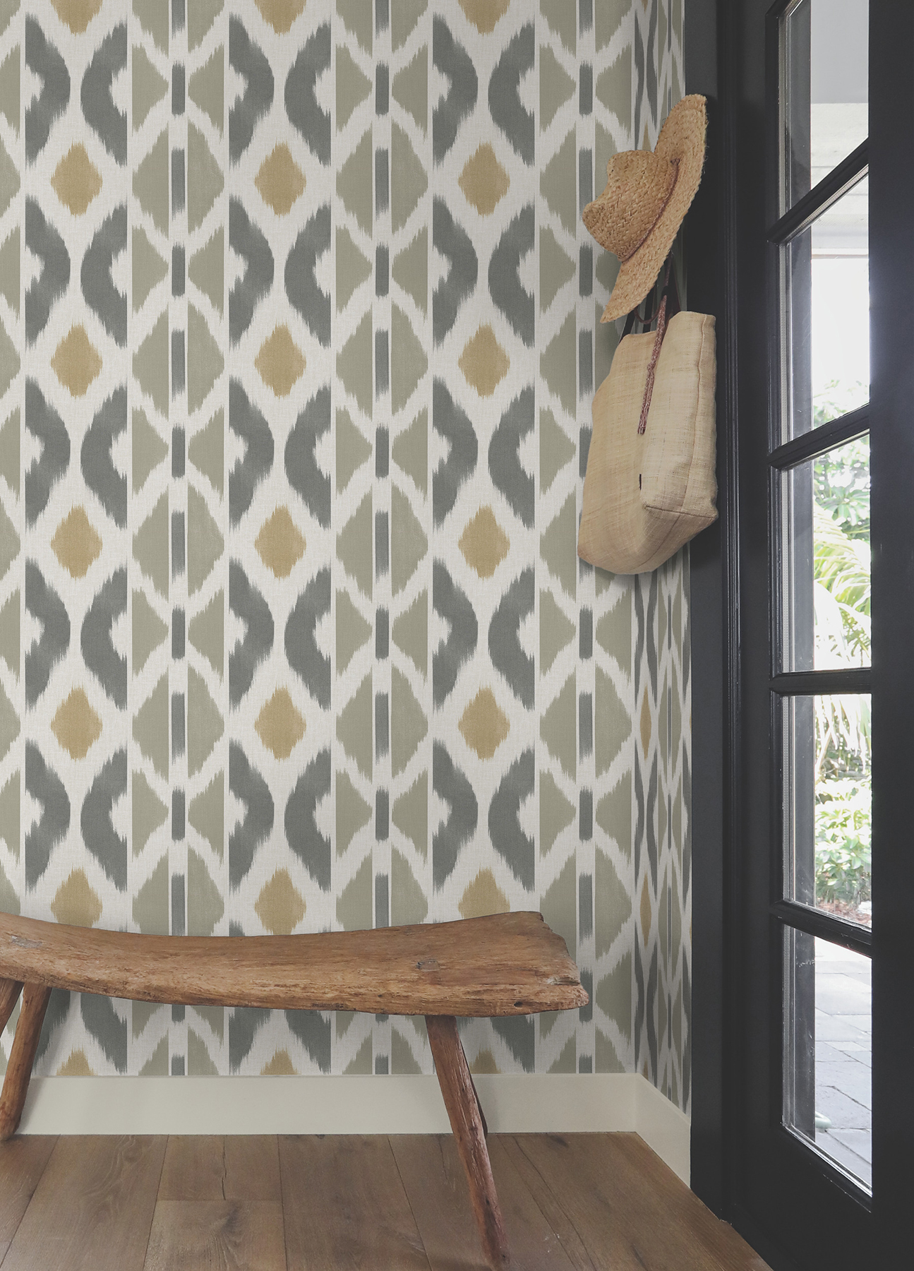 Patan Taupe Wallpaper