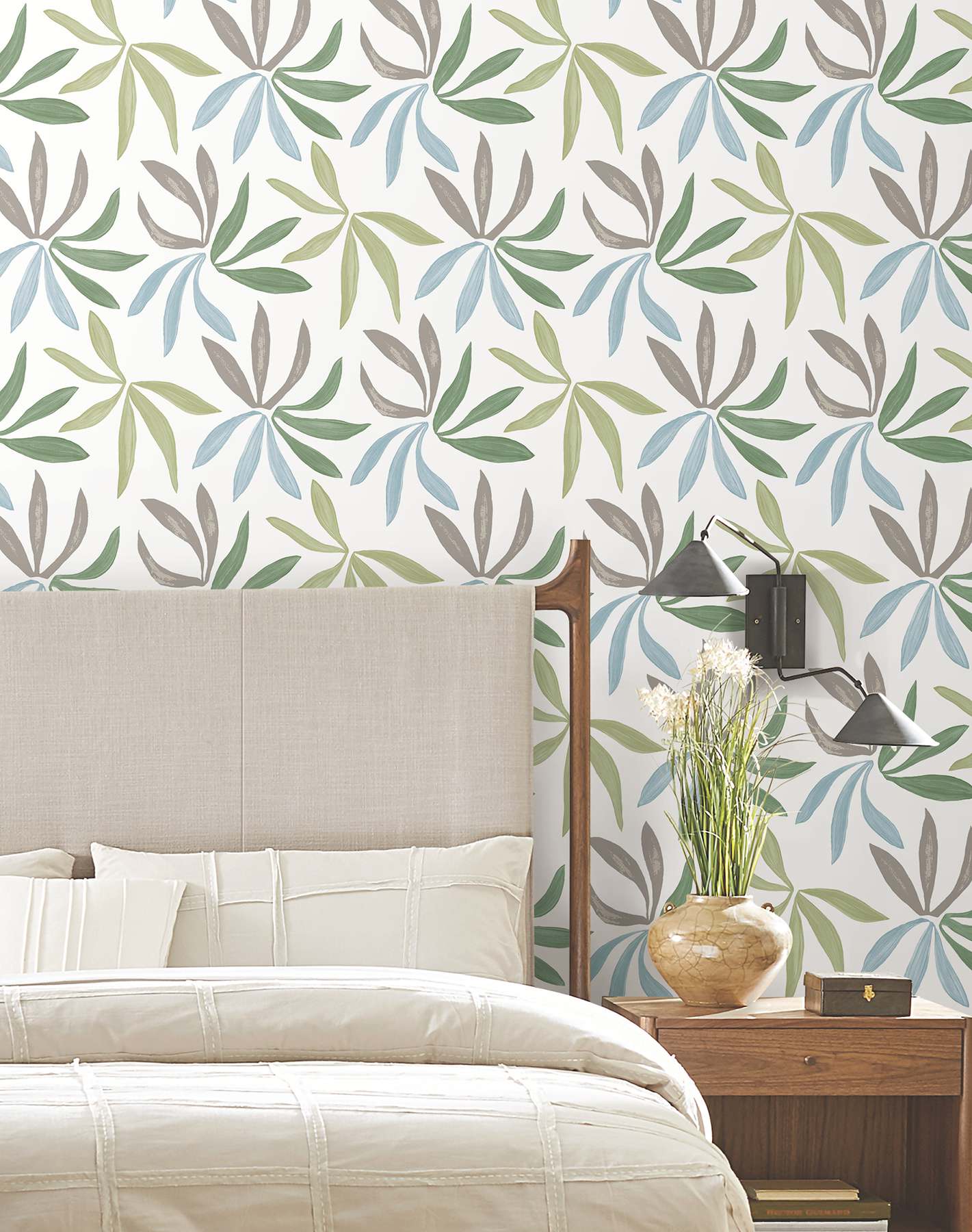 Little Garden Alpine & Sky & Silver Wallpaper
