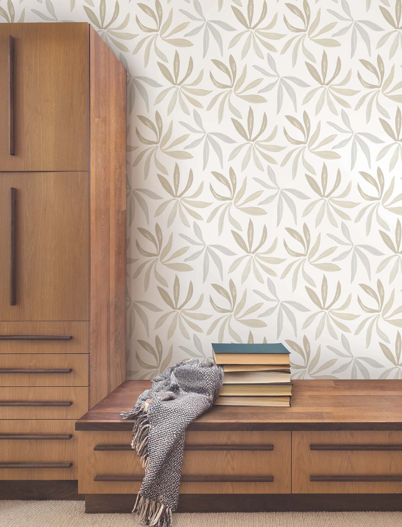 Little Garden Neutral & Pearl Wallpaper