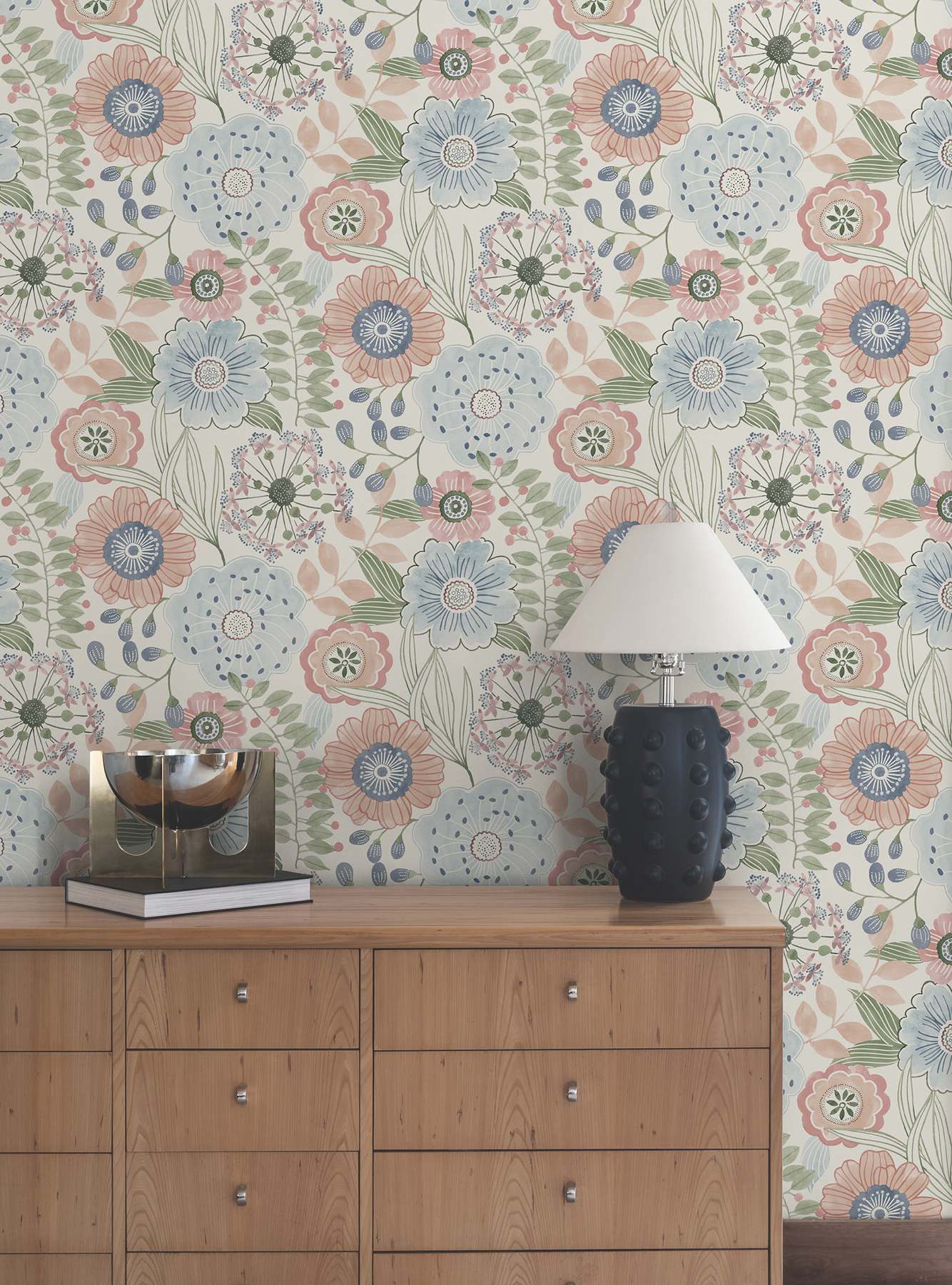 Artistic Bouquet Multicolor Wallpaper