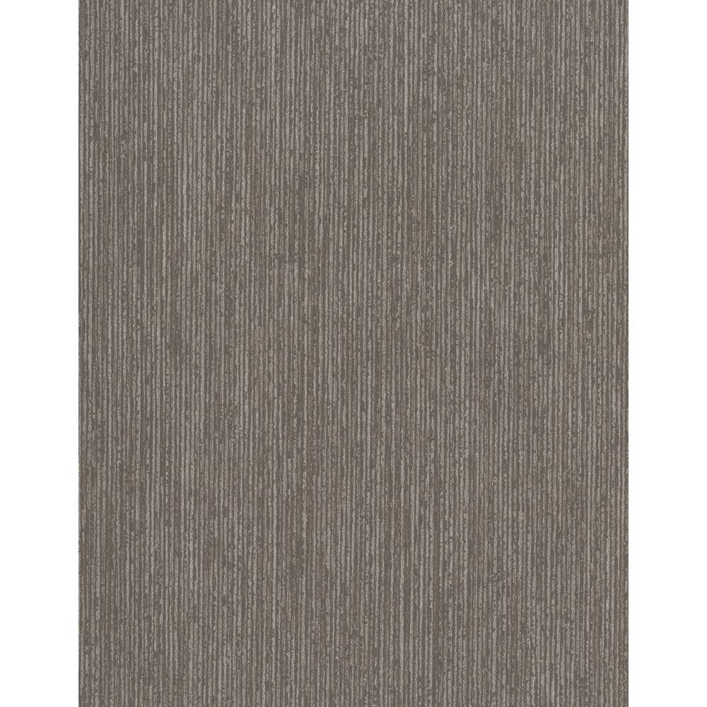 Tall slender porcelain bottle with natural clay textured body and cork stopper.