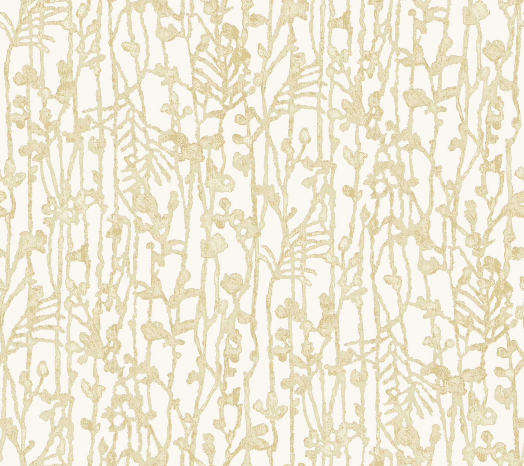 Filigree Gold Abstract Wallpaper