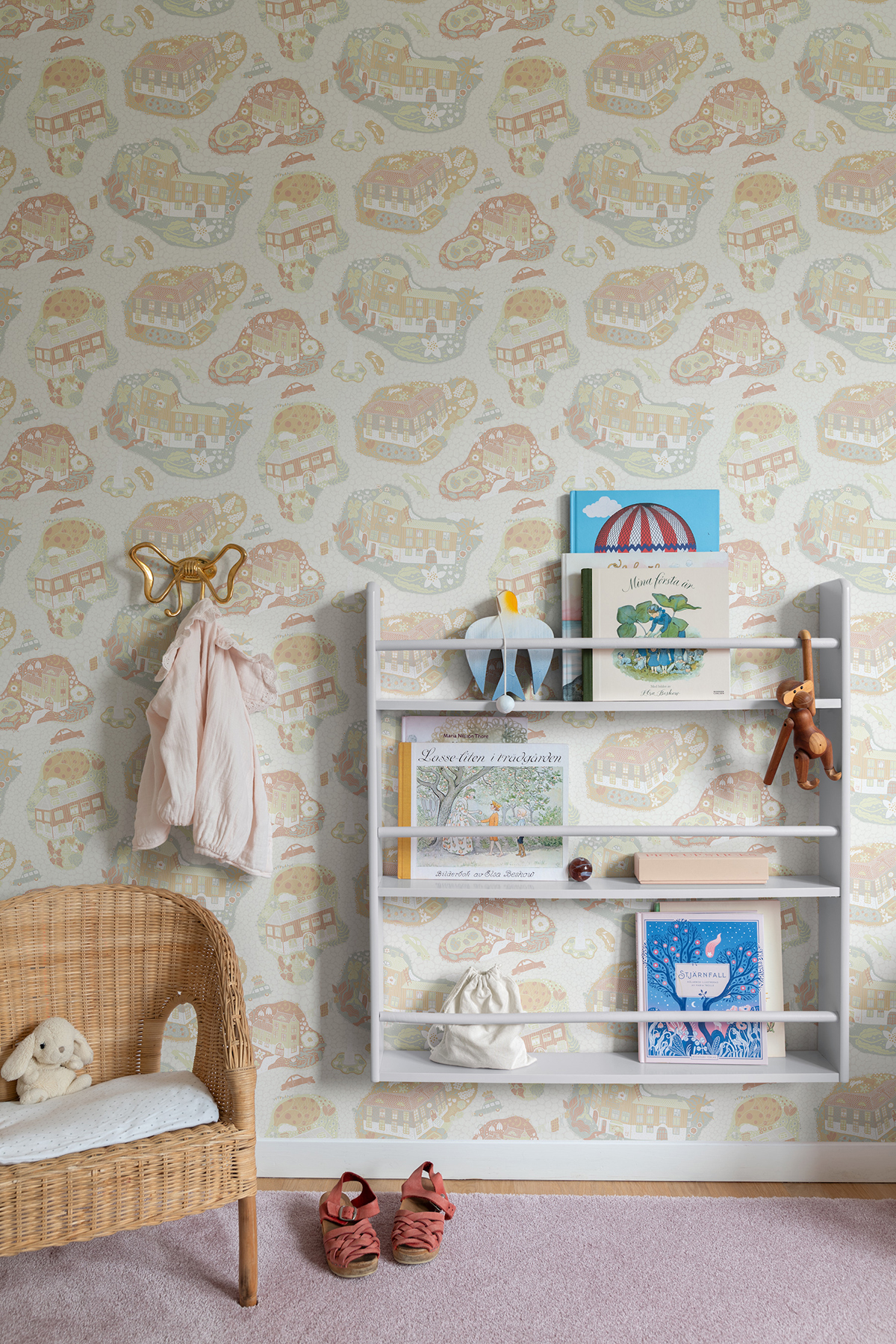 Staden Grey Wallpaper