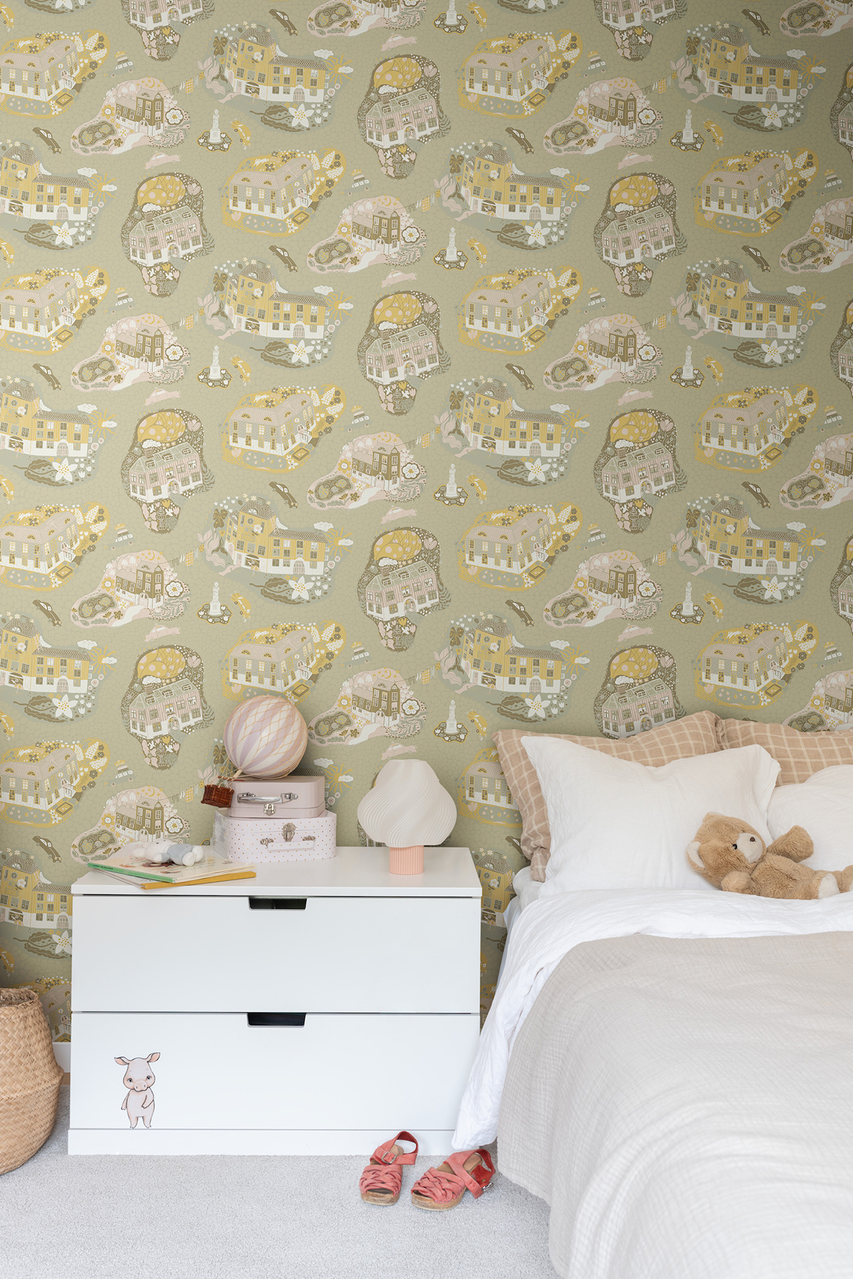 Staden Mustard Wallpaper
