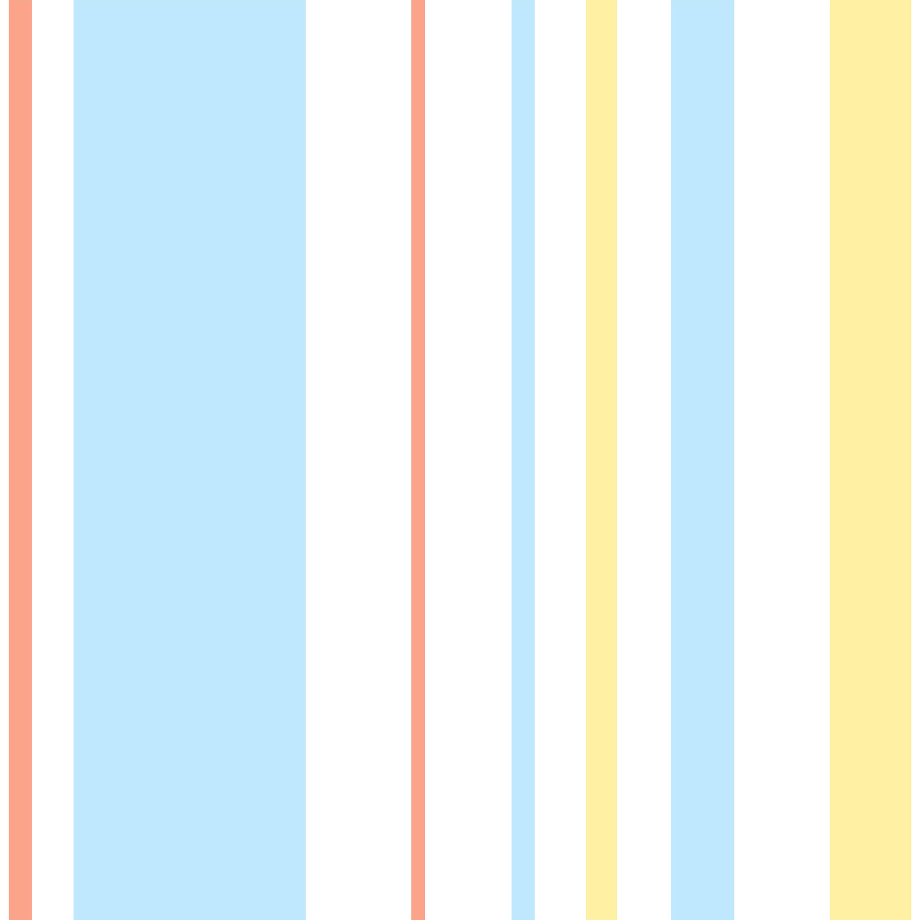Disney & Pixar Toy Story 4 Owens Stripe Blue & Orange Wallpaper