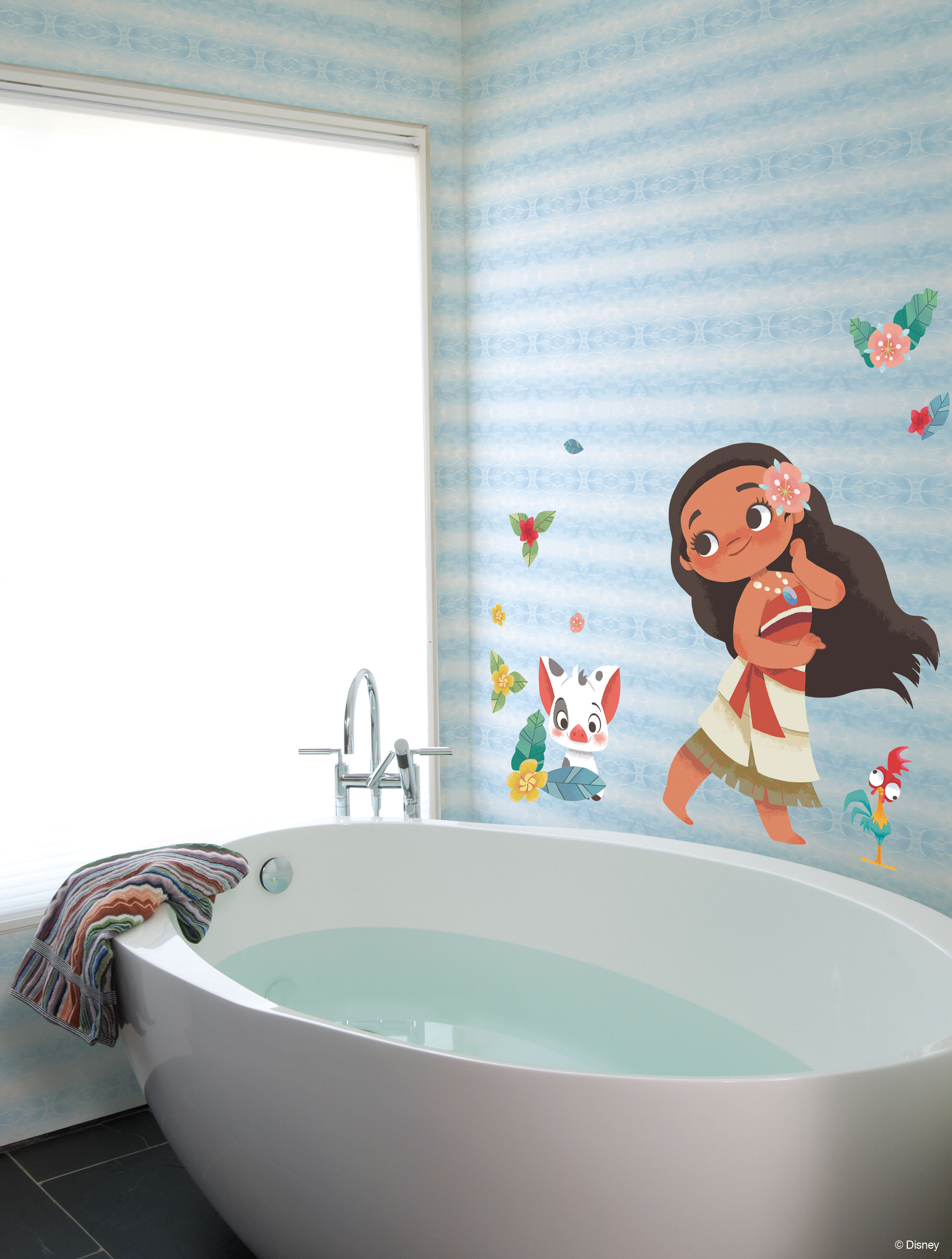 Disney the Little Mermaid Swim Blue Wallpaper