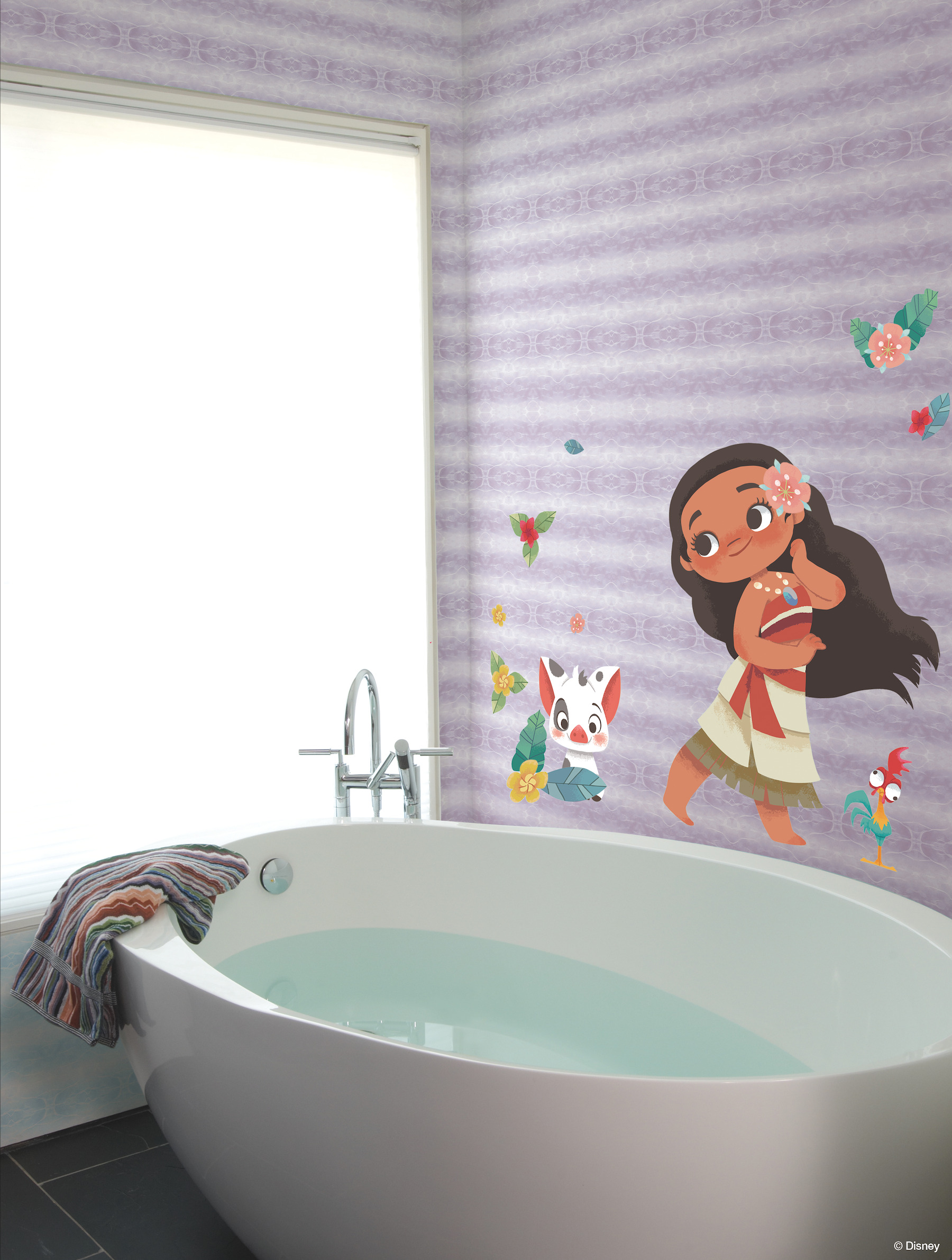 Little Mermaid Purple Wallpaper