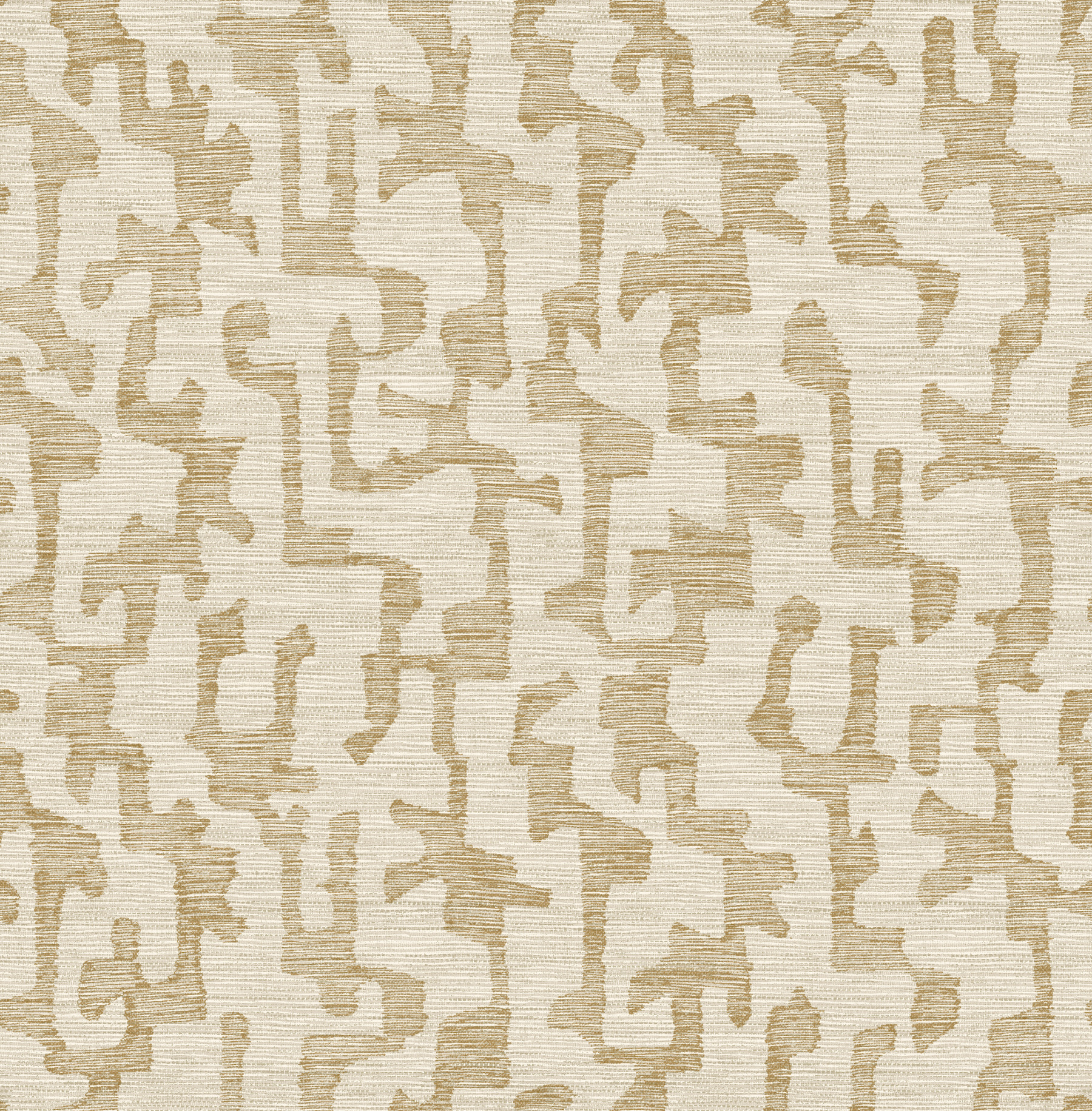 Cipher Chestnut Geometric Faux Grasscloth Wallpaper