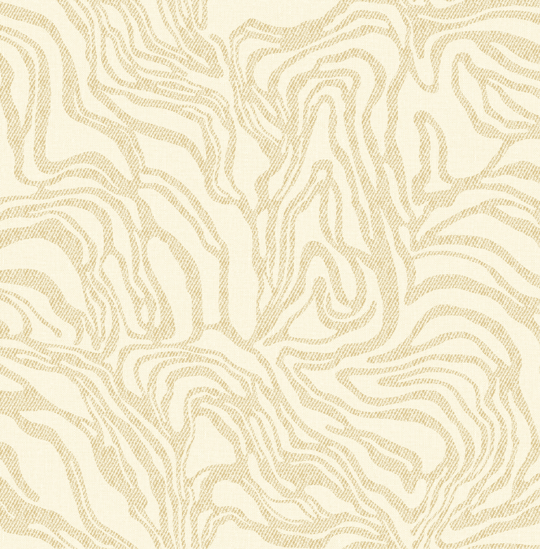 Massar Gold Modern Marbled Wallpaper