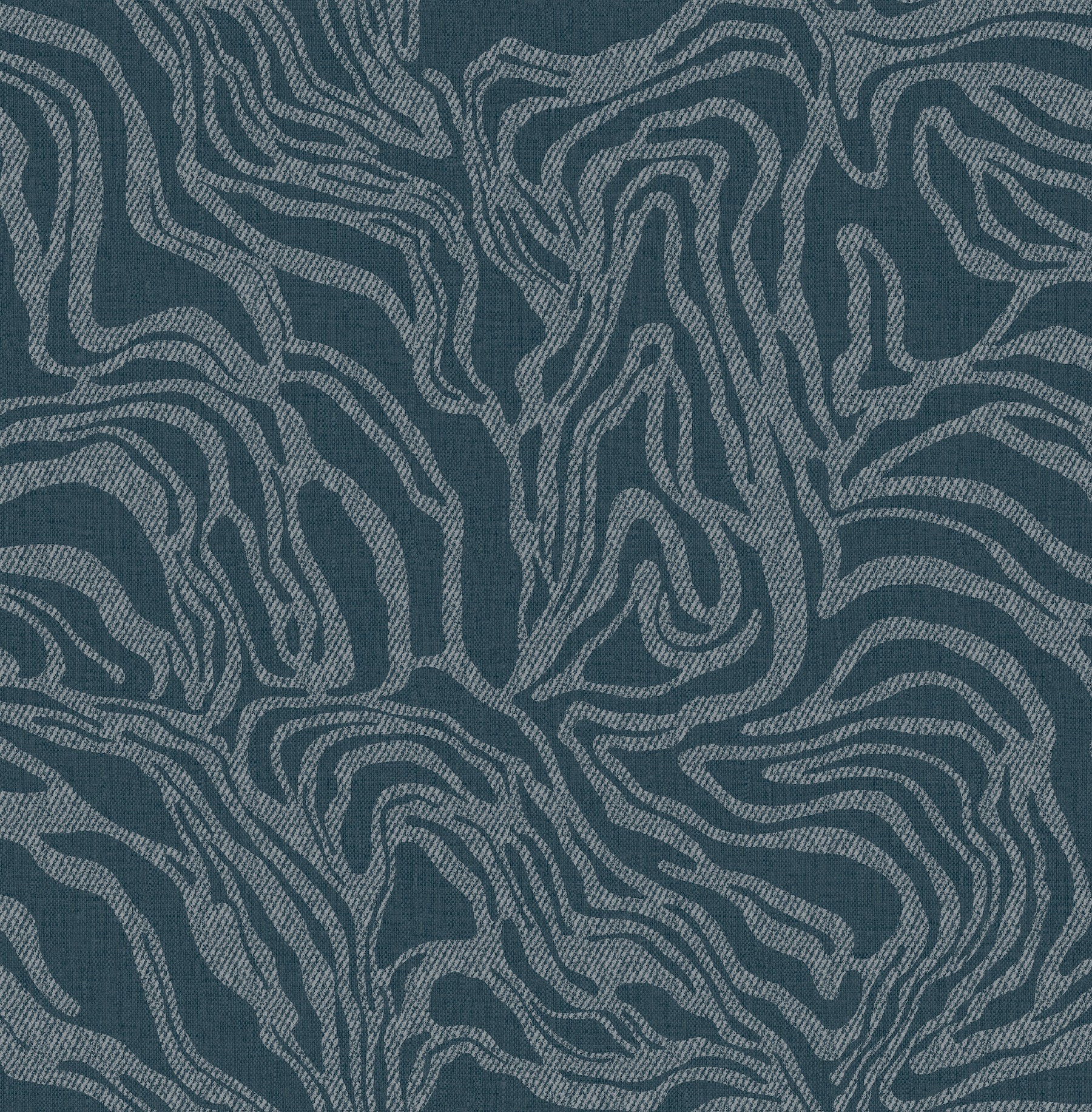 Massar Teal Modern Marbled Wallpaper