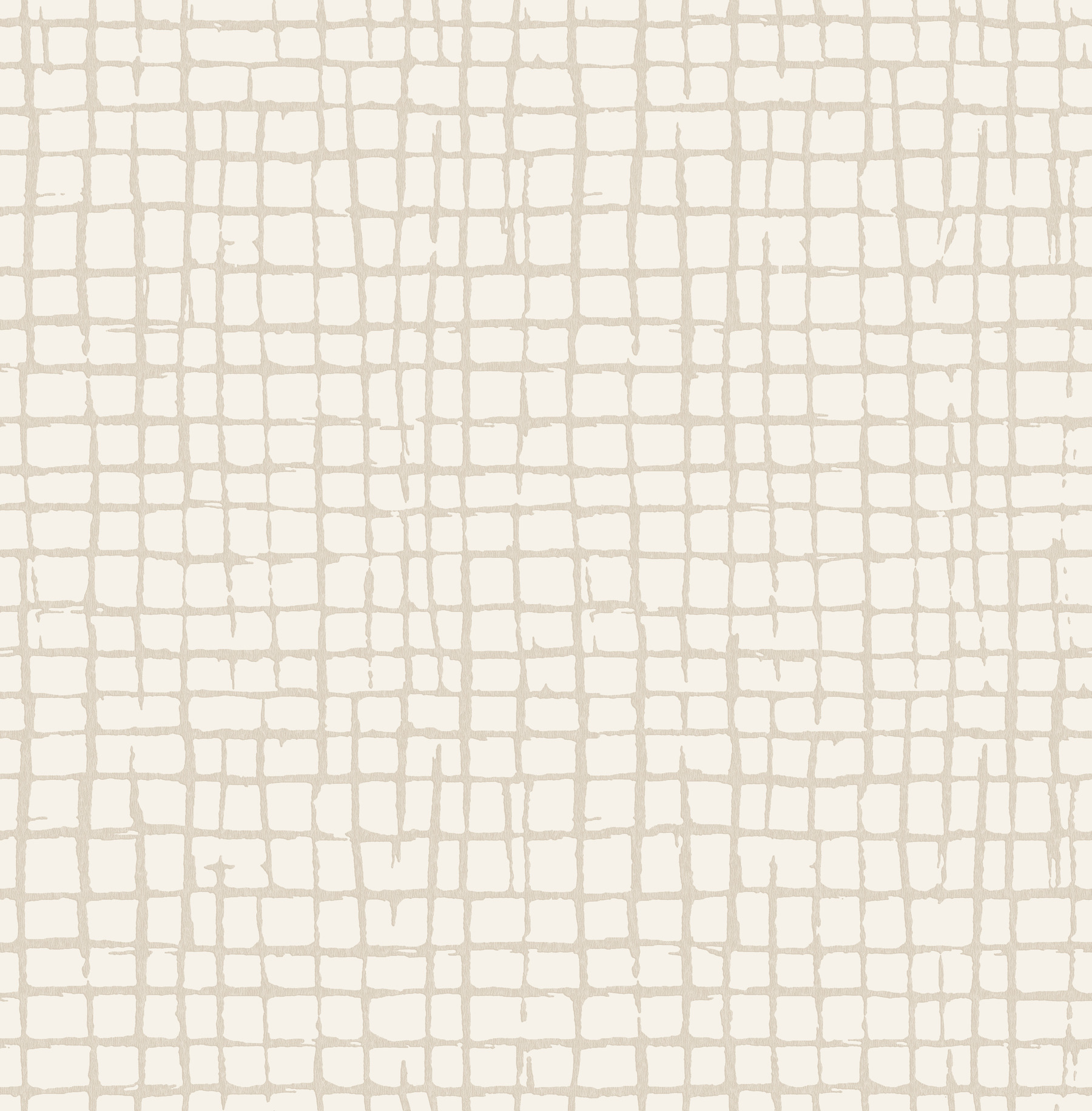 Albin Beige Gridline Wallpaper
