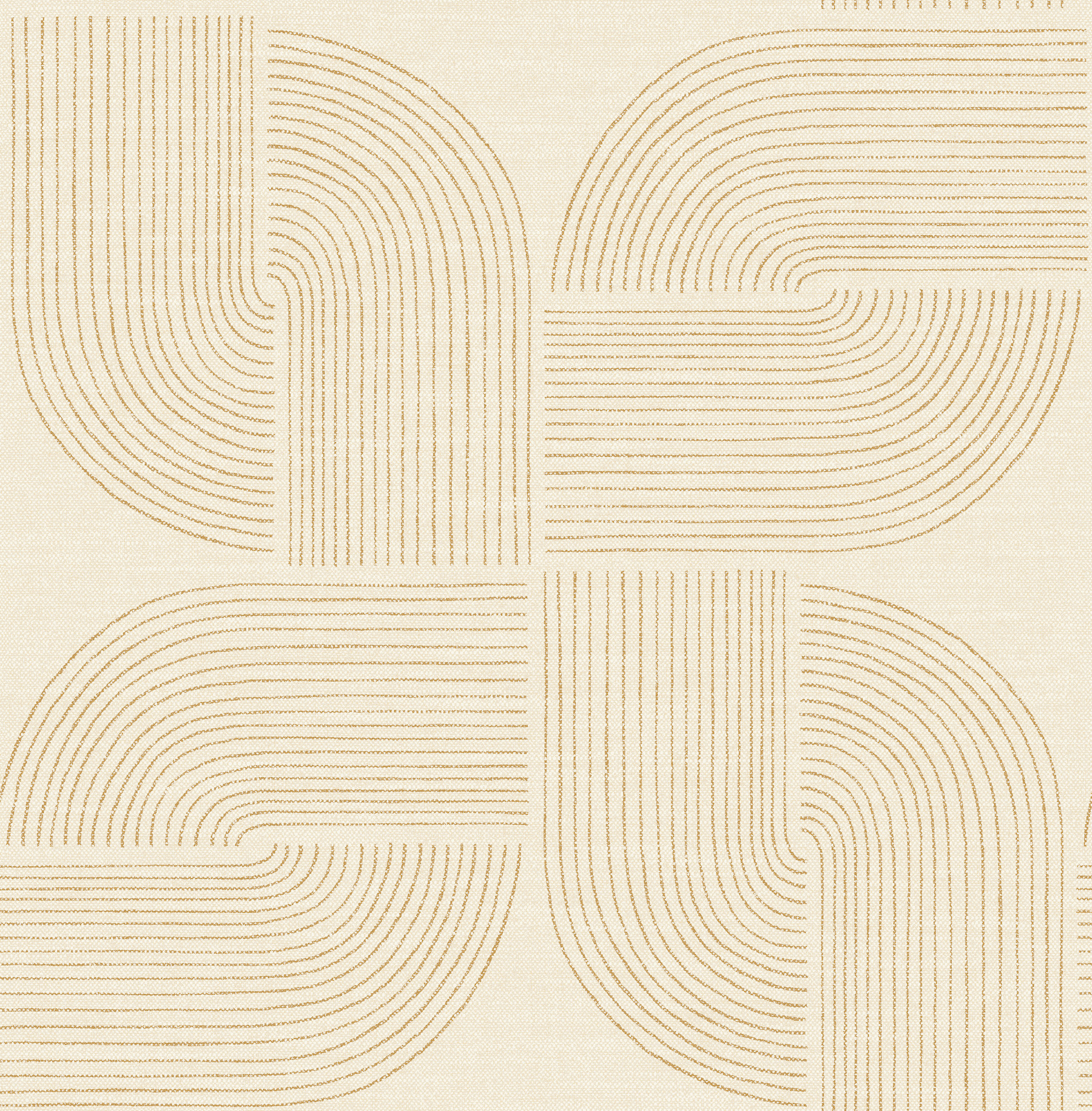 Savoye Wheat Spiral Arches Wallpaper