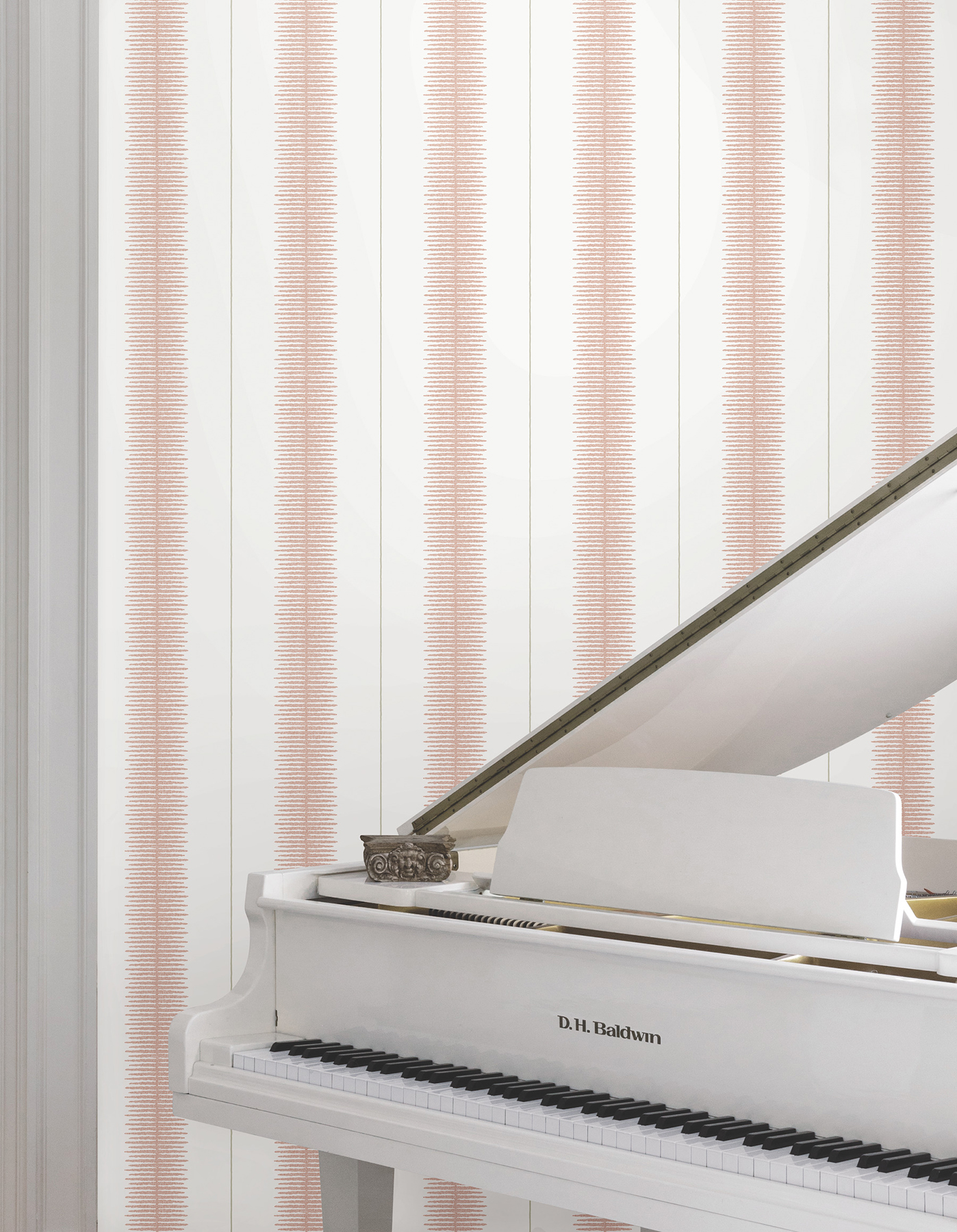 Tandem Stripe Brick Wallpaper