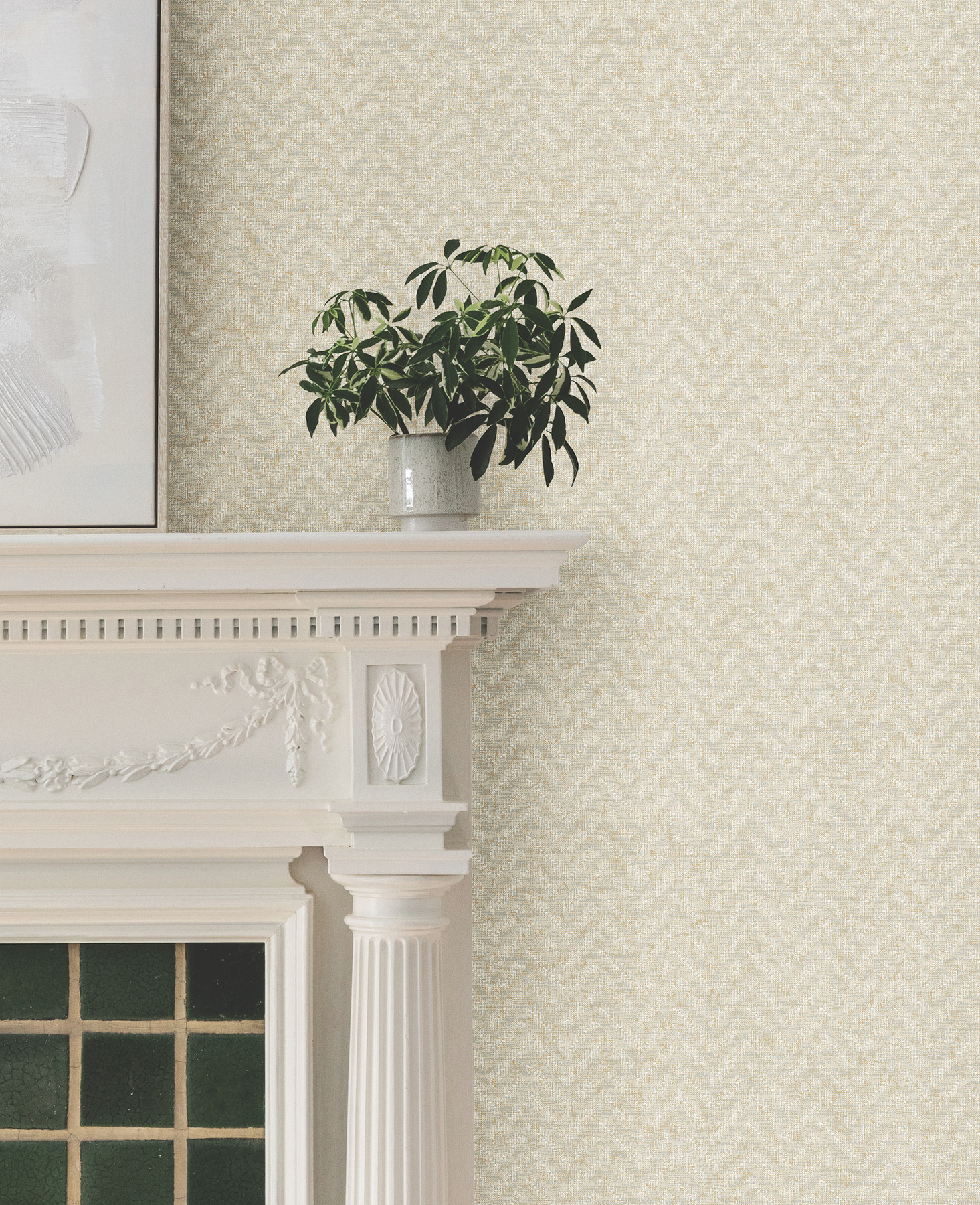 Regent Soft Beige Wallpaper