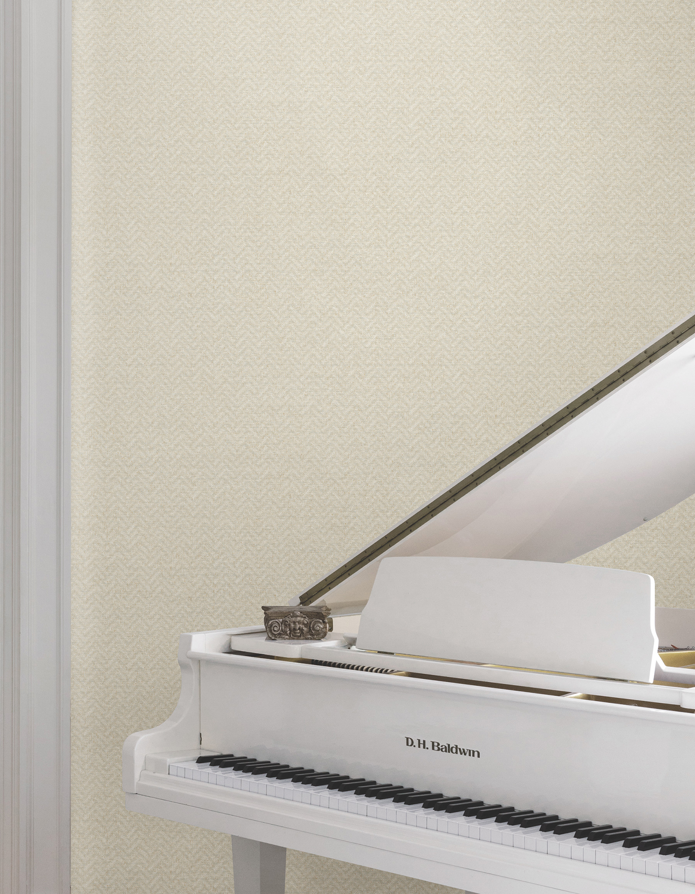 Regent Soft Beige Wallpaper