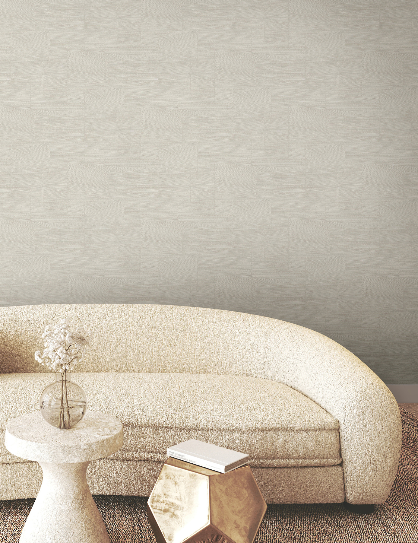 Higher Ground Geo Linen Wallpaper