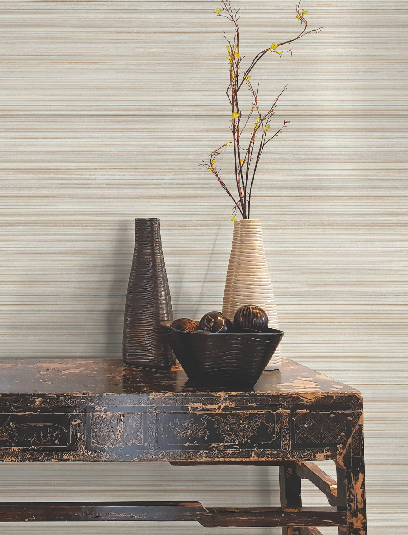 Alignment Terracotta Wallpaper