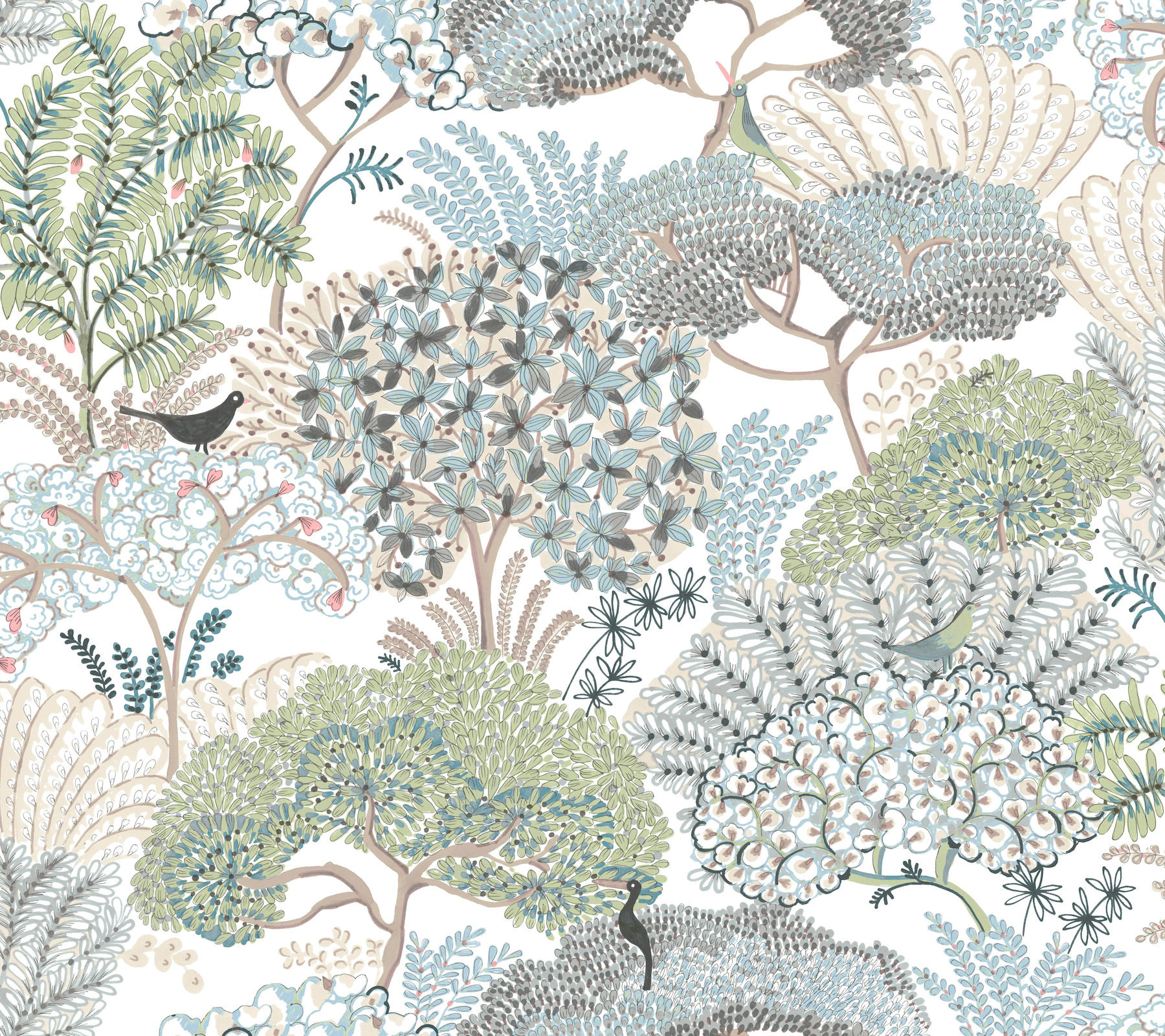 Garden Muse Peel + Stick Premium Wallpaper by York PSW1696RL