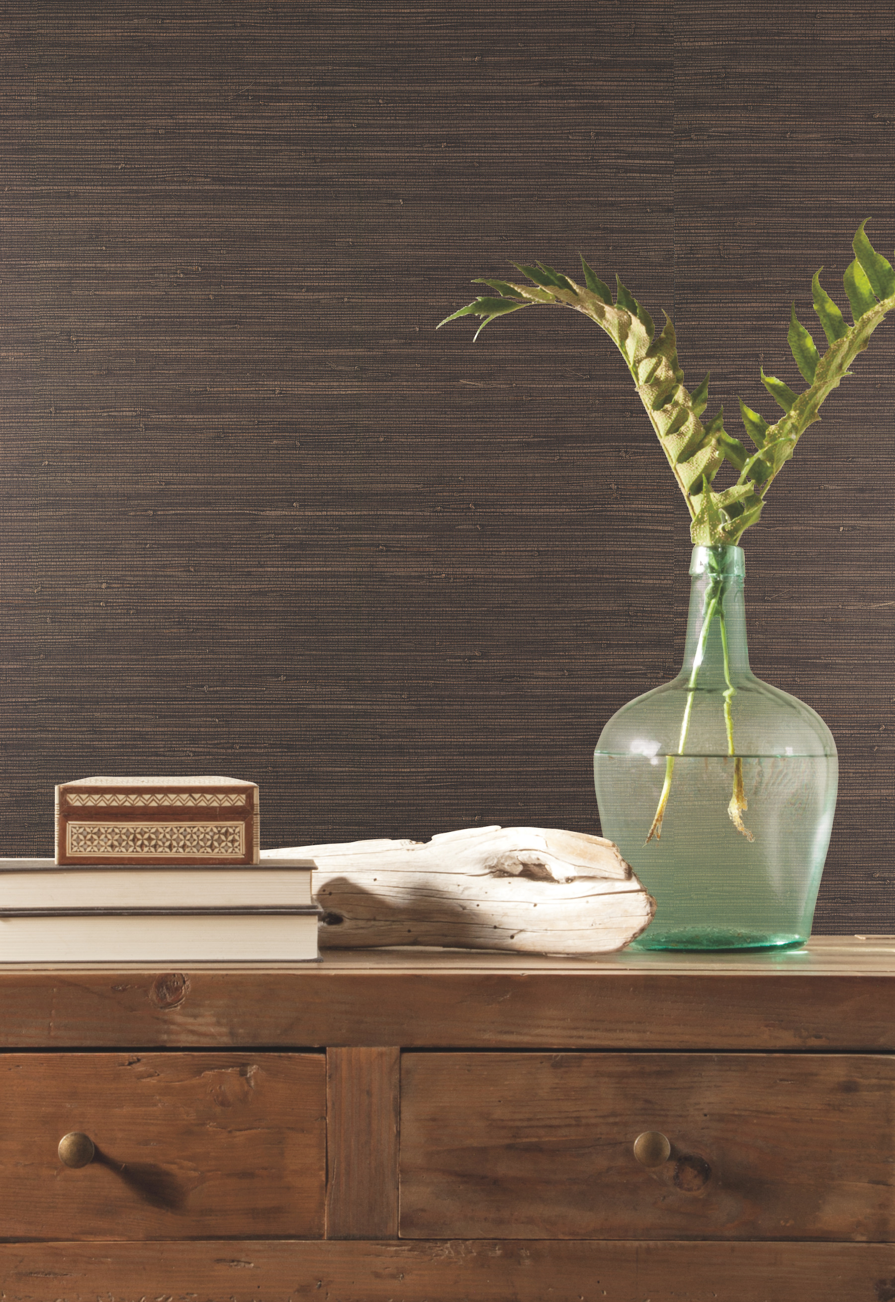 Brown Knotted Grass Wallpaper