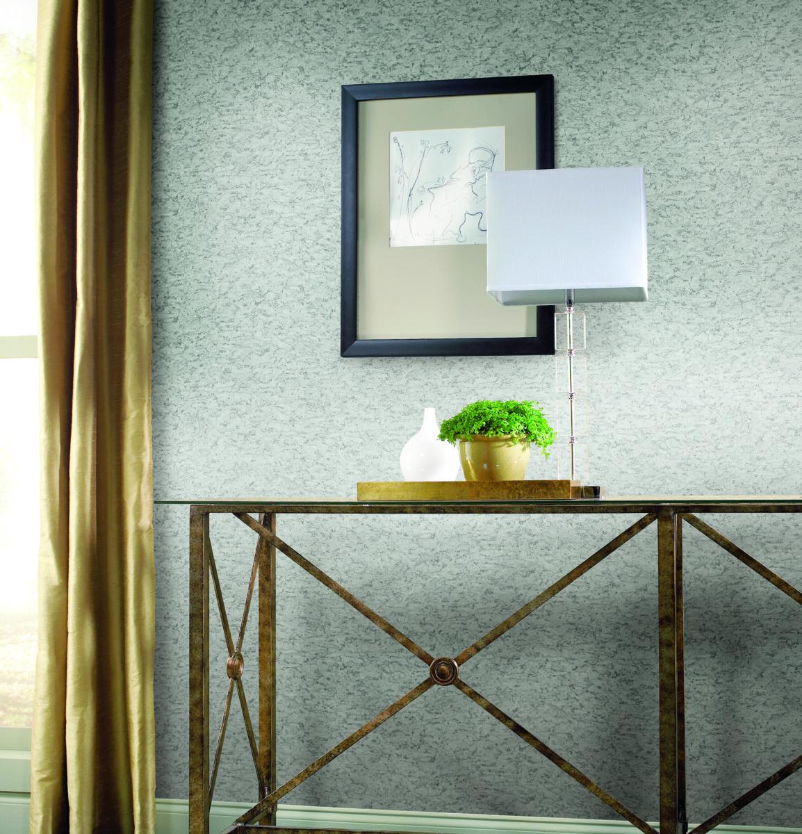 Grasscloth Wood and Stone Premium Peel and Stick Wallpaper by York