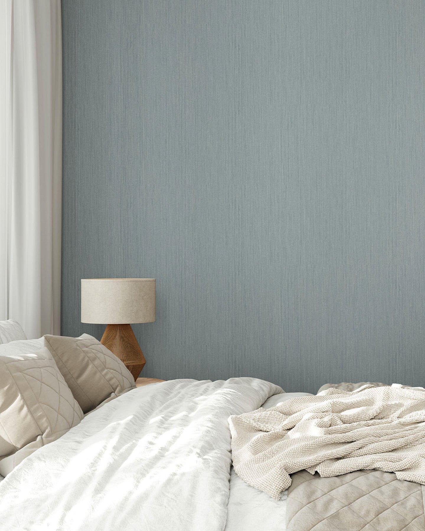 Midolin Stal Light Blue Texture Wallpaper
