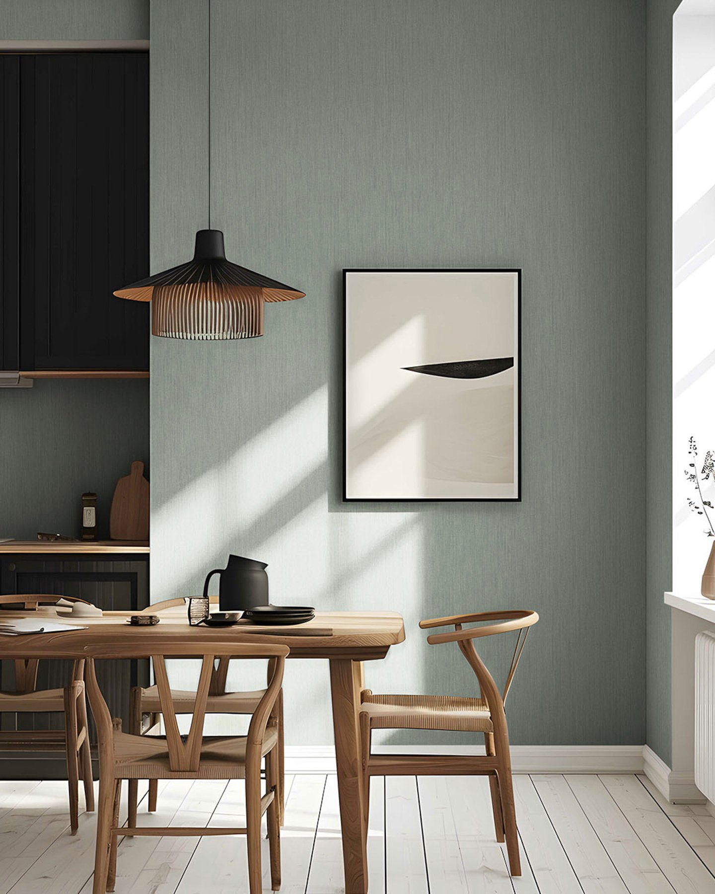Midolin Granit Sea Green Texture Wallpaper