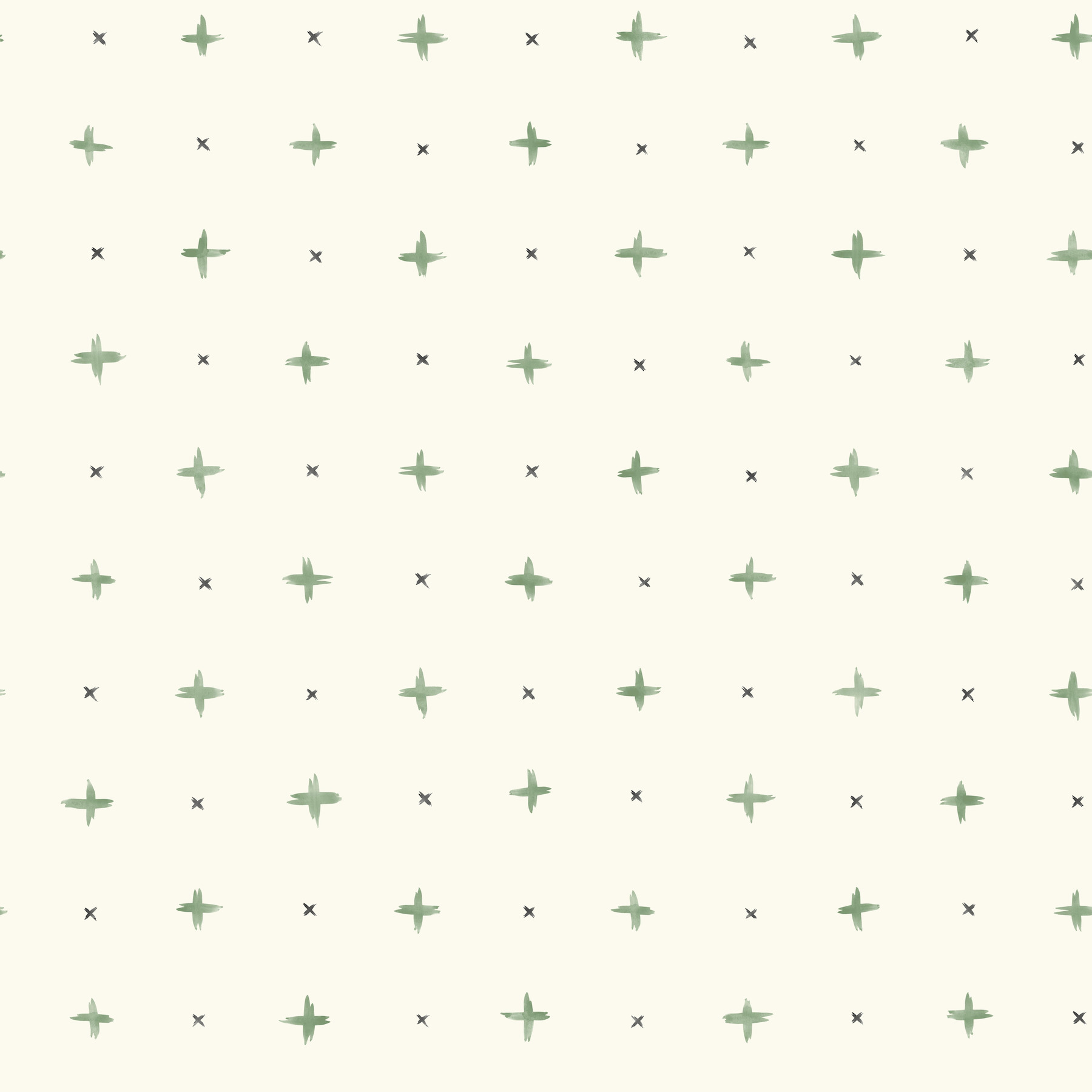 Cross Stitch Green Wallpaper