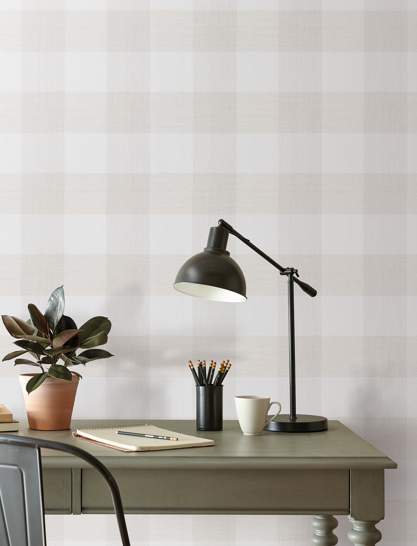 Weft And Weave Linen Wallpaper