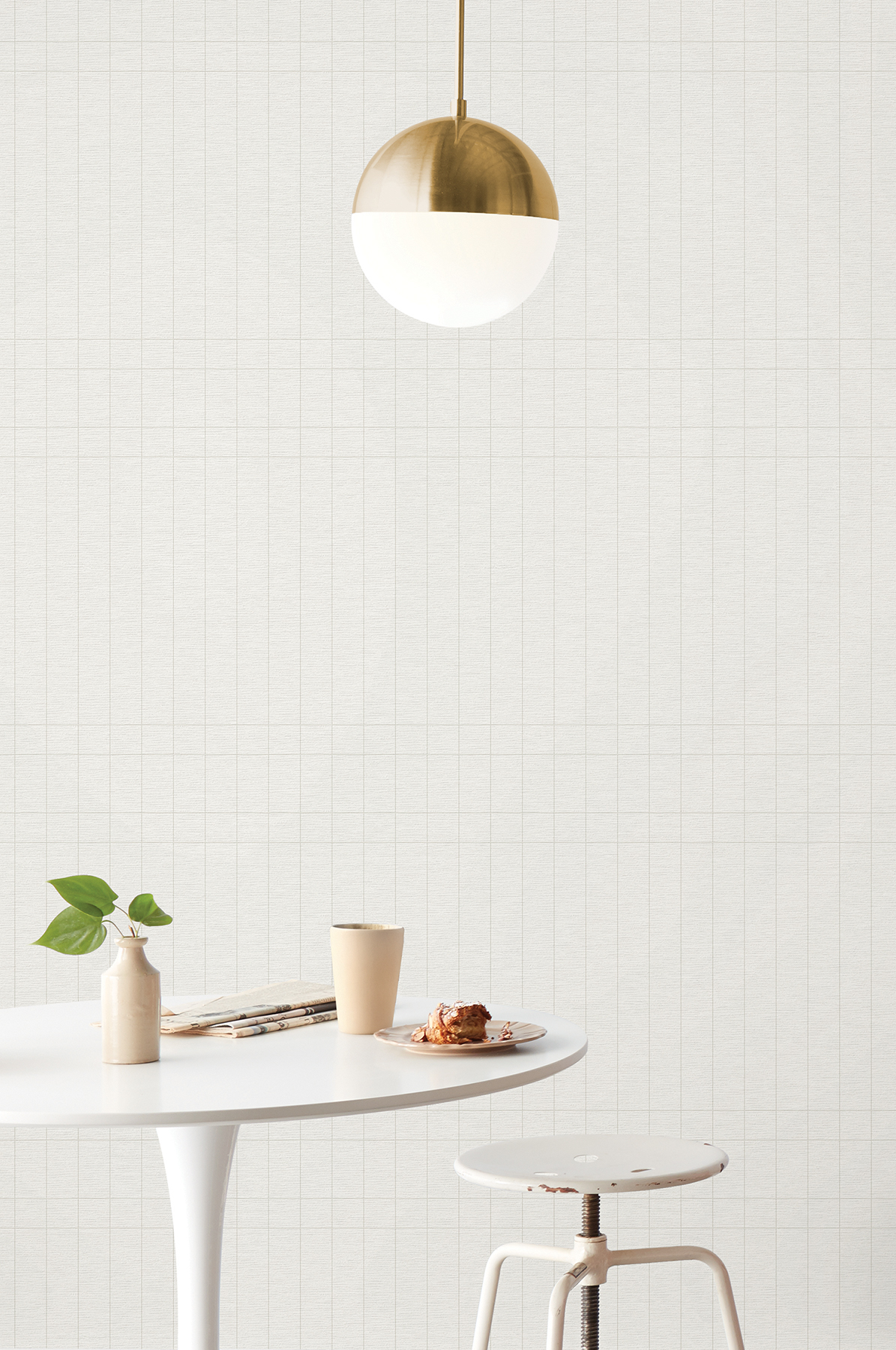 Boulevard Whitewash Wallpaper