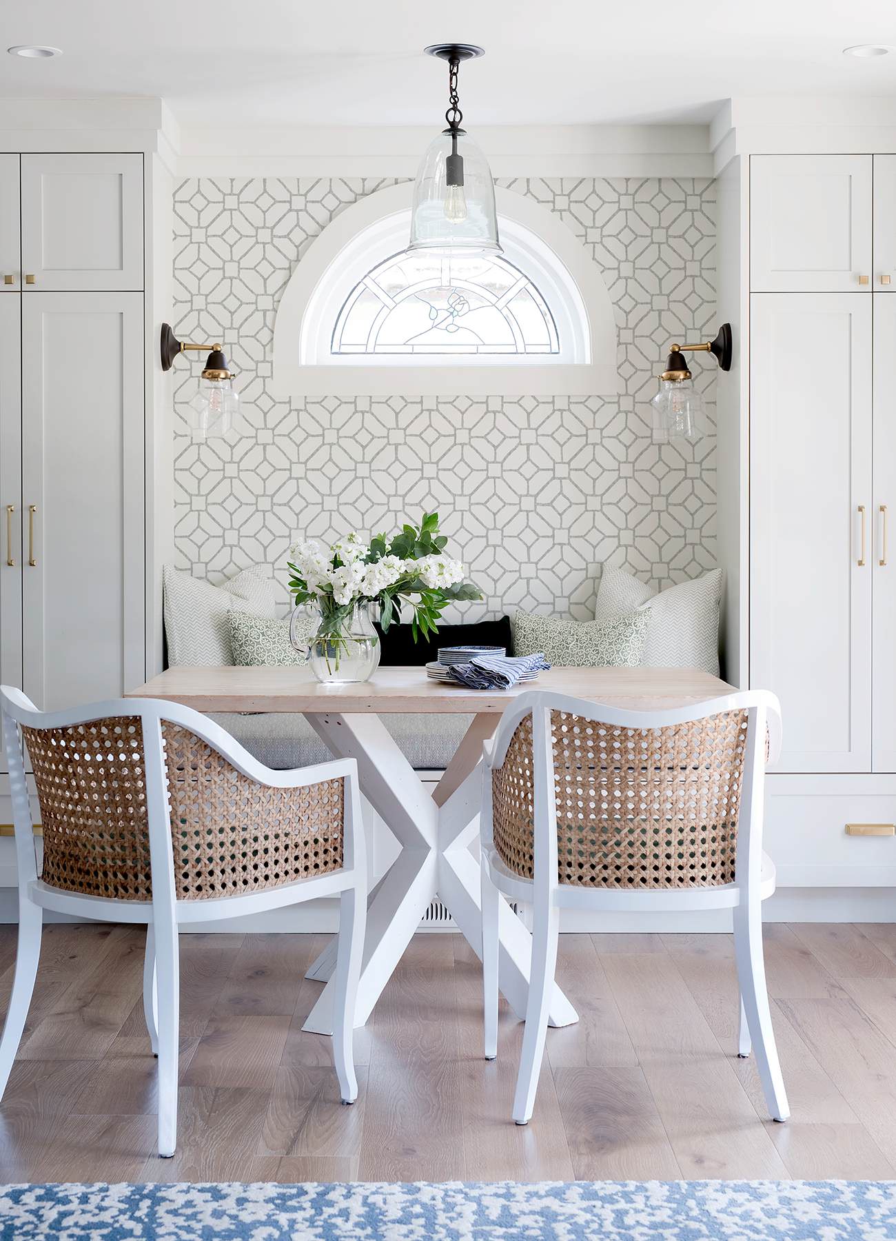 Addis Grey Trellis Wallpaper