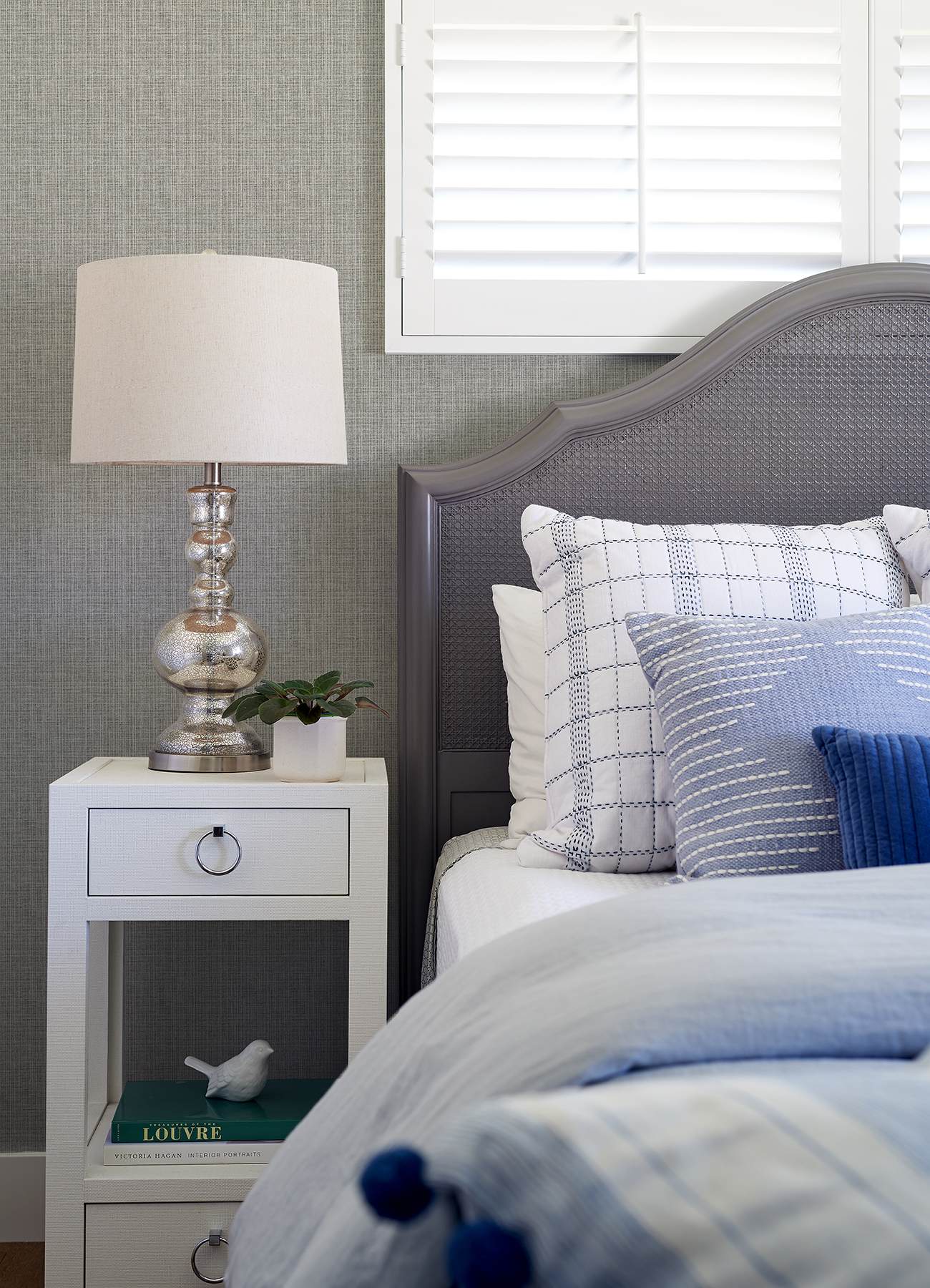 Kantera Grey Fabric Texture Wallpaper
