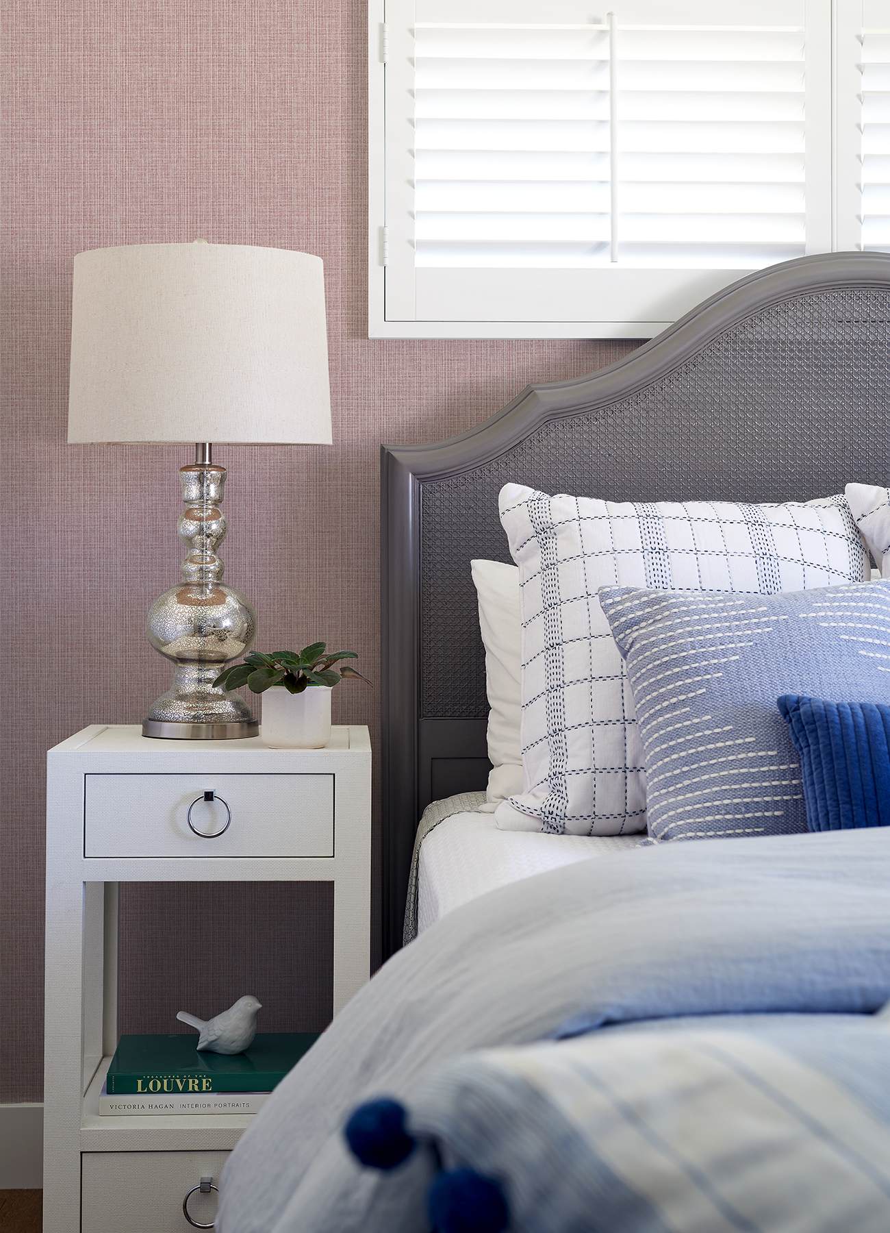 Kantera Pink Fabric Texture Wallpaper