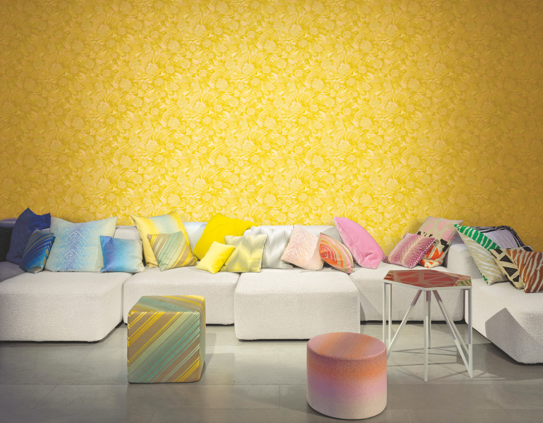 Anemoni Yellow Wallpaper
