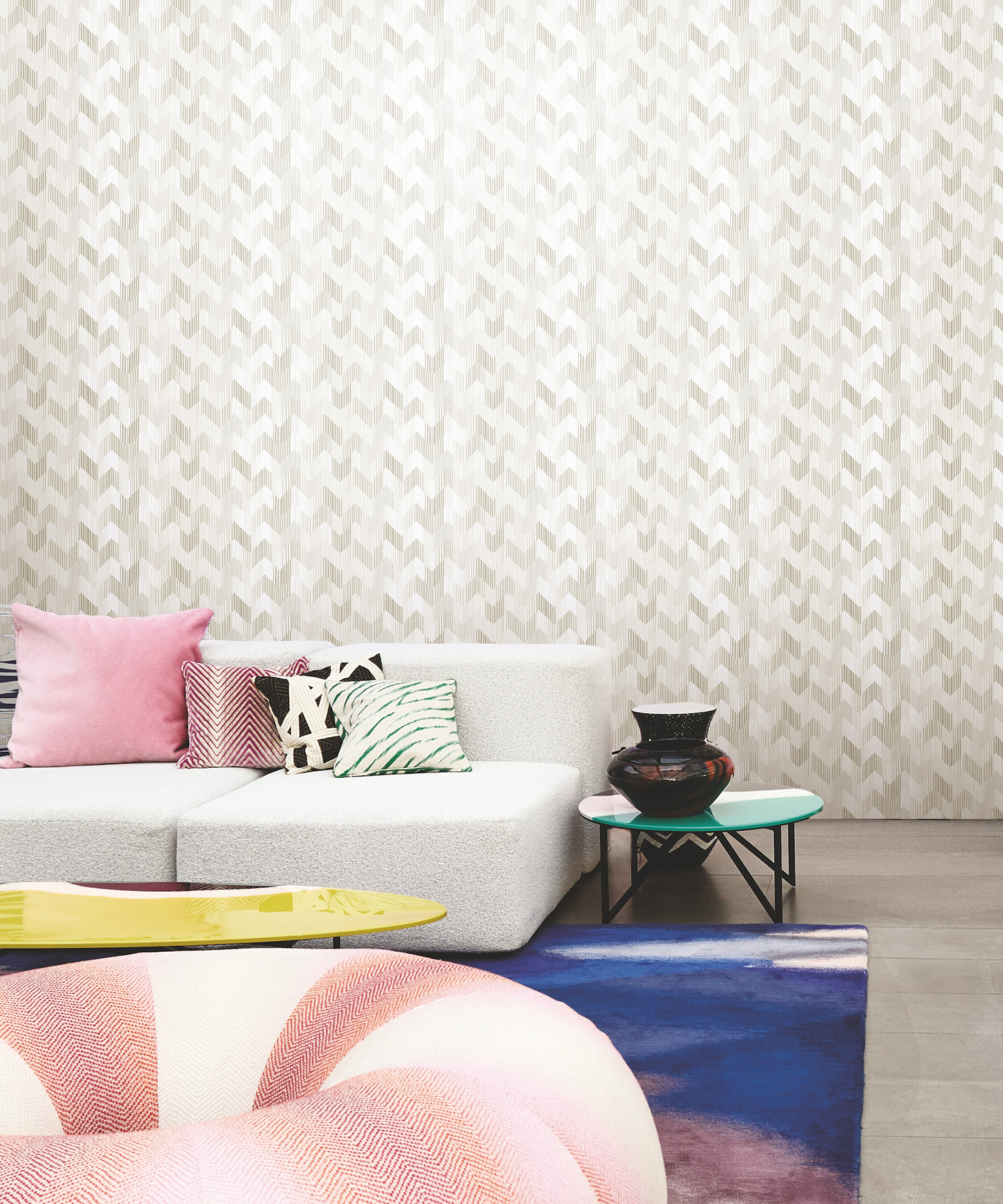 Betulle Grey Wallpaper