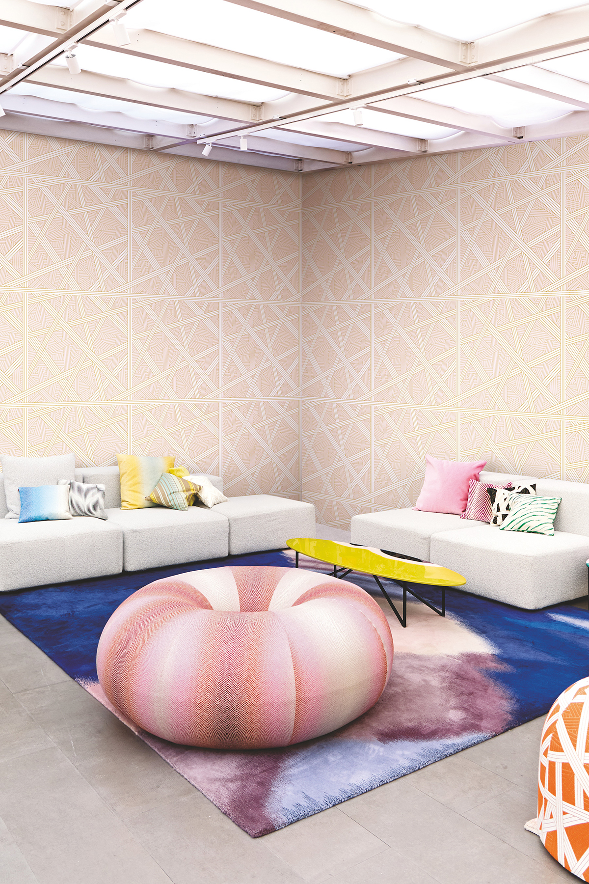 Nastri Pink Wallpaper
