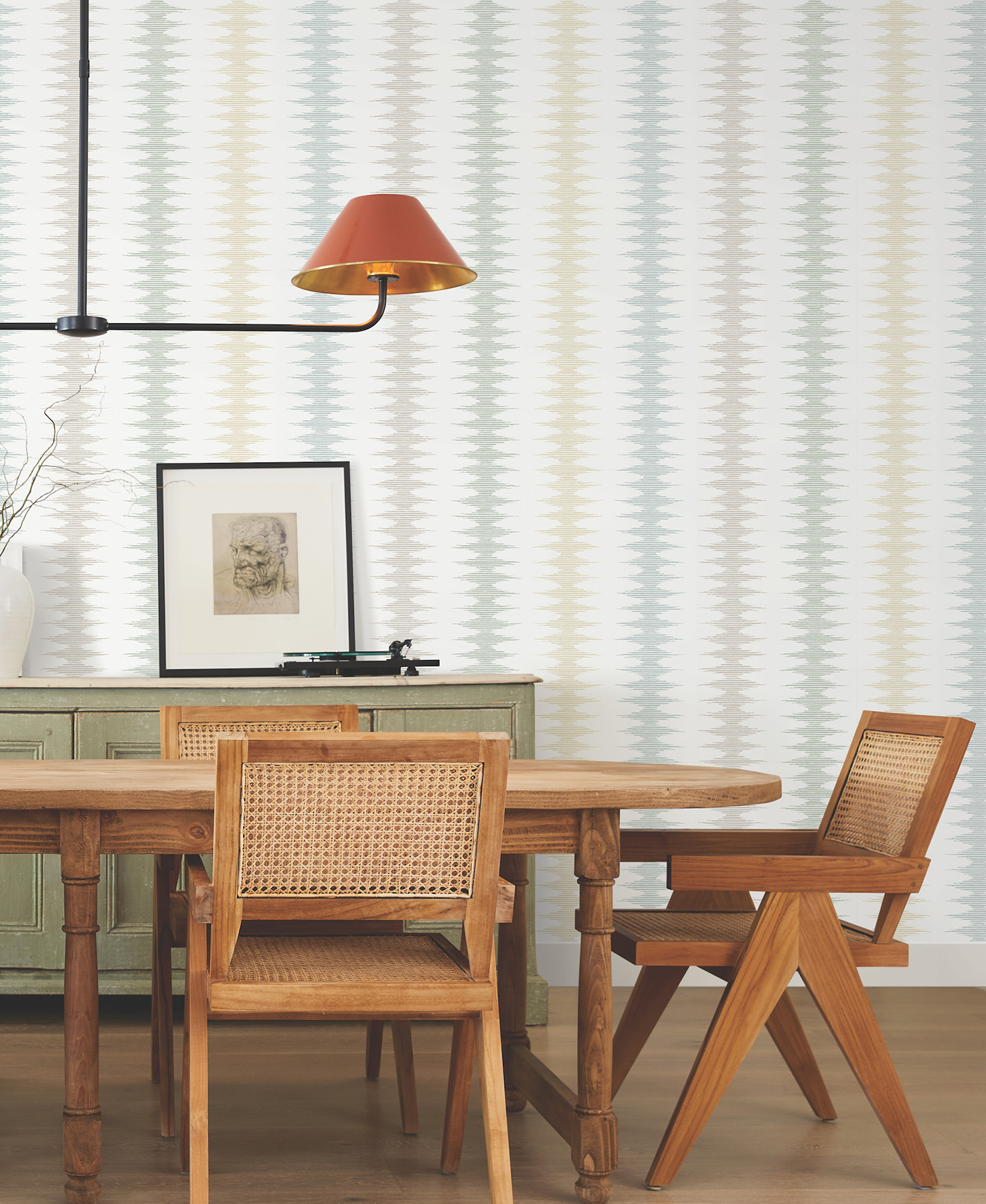 Woven Desert Coastal Wallpaper