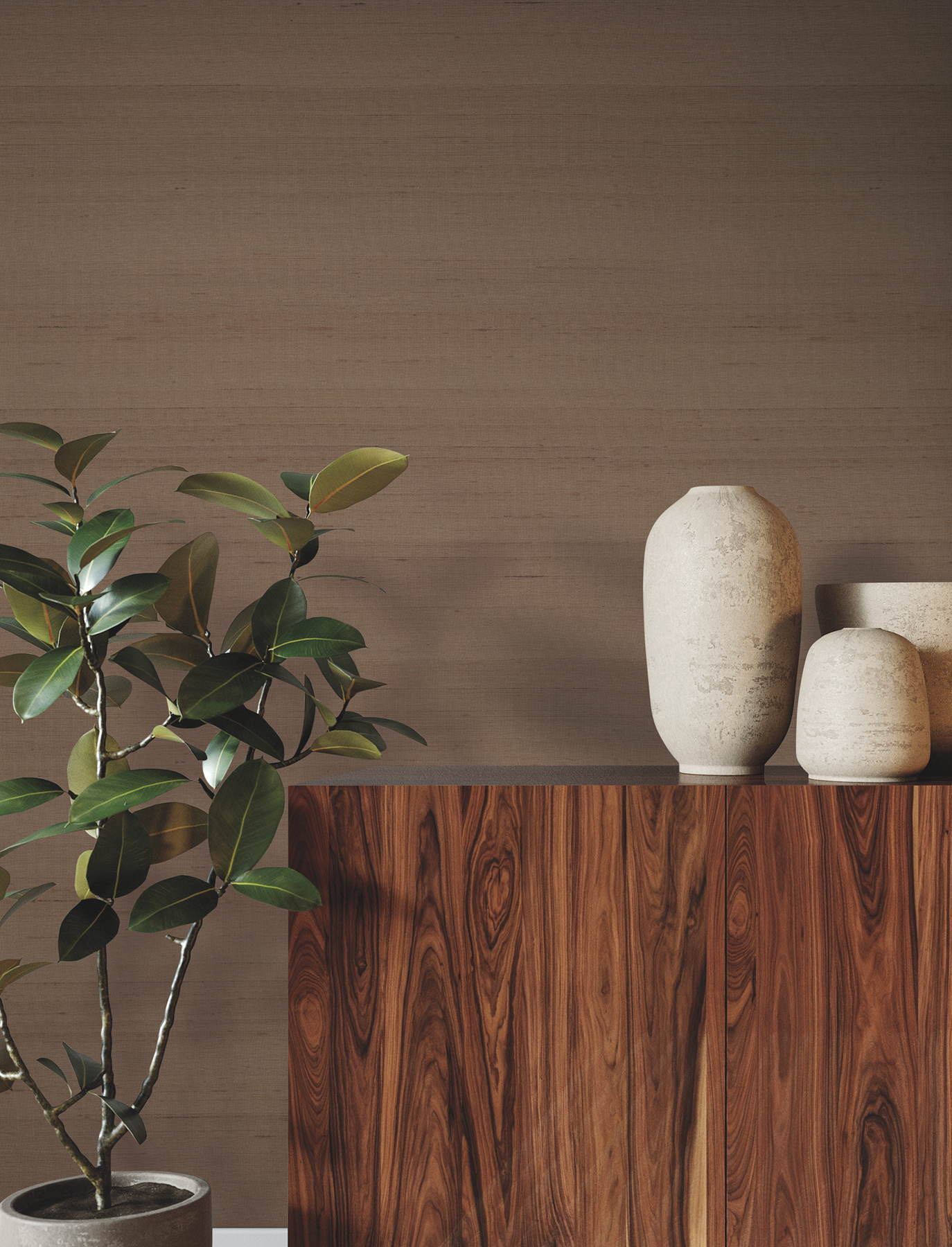 Silk Road Cinnamon Wallpaper