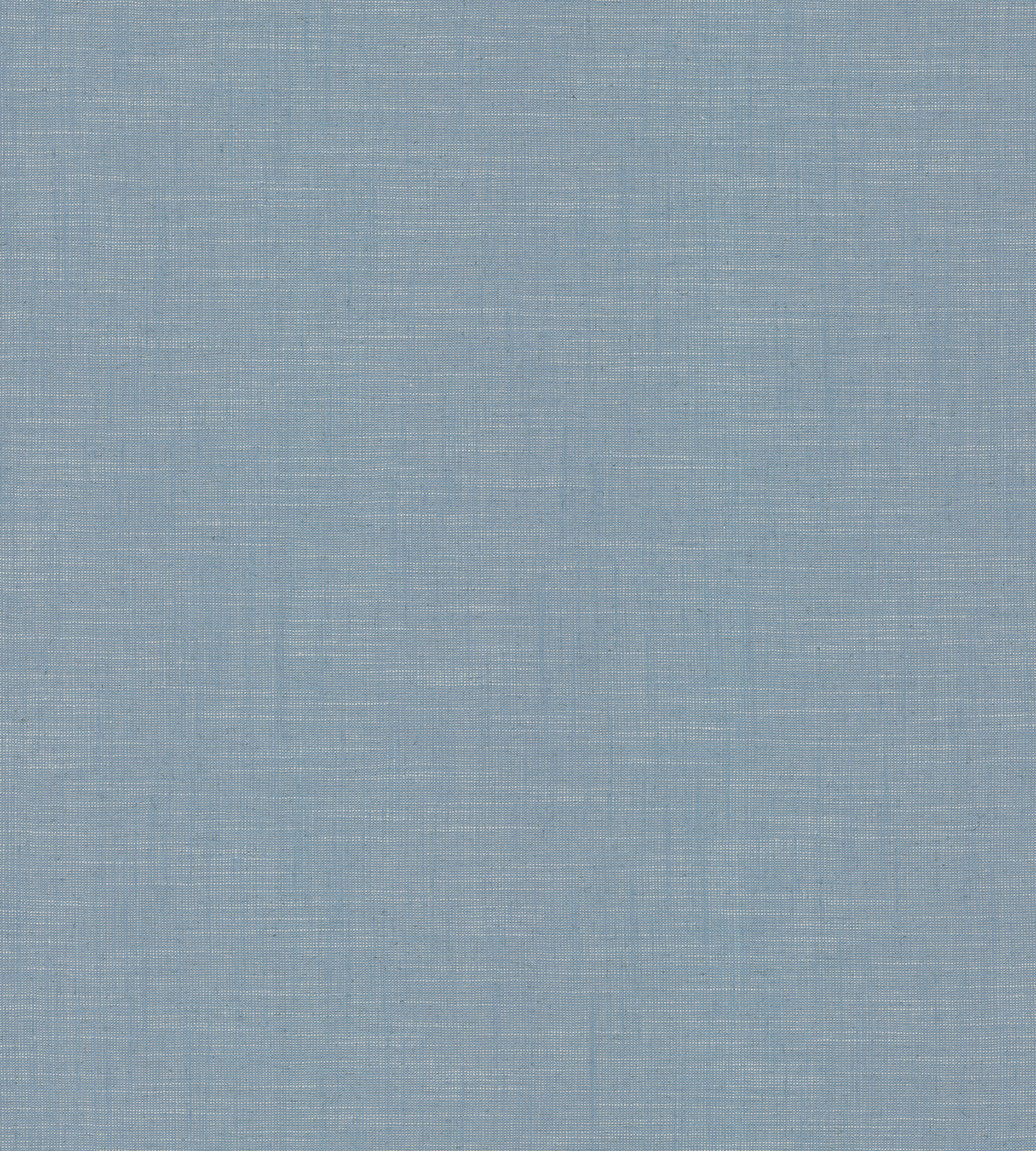 Combed Linen Cornflower Blue Wallpaper