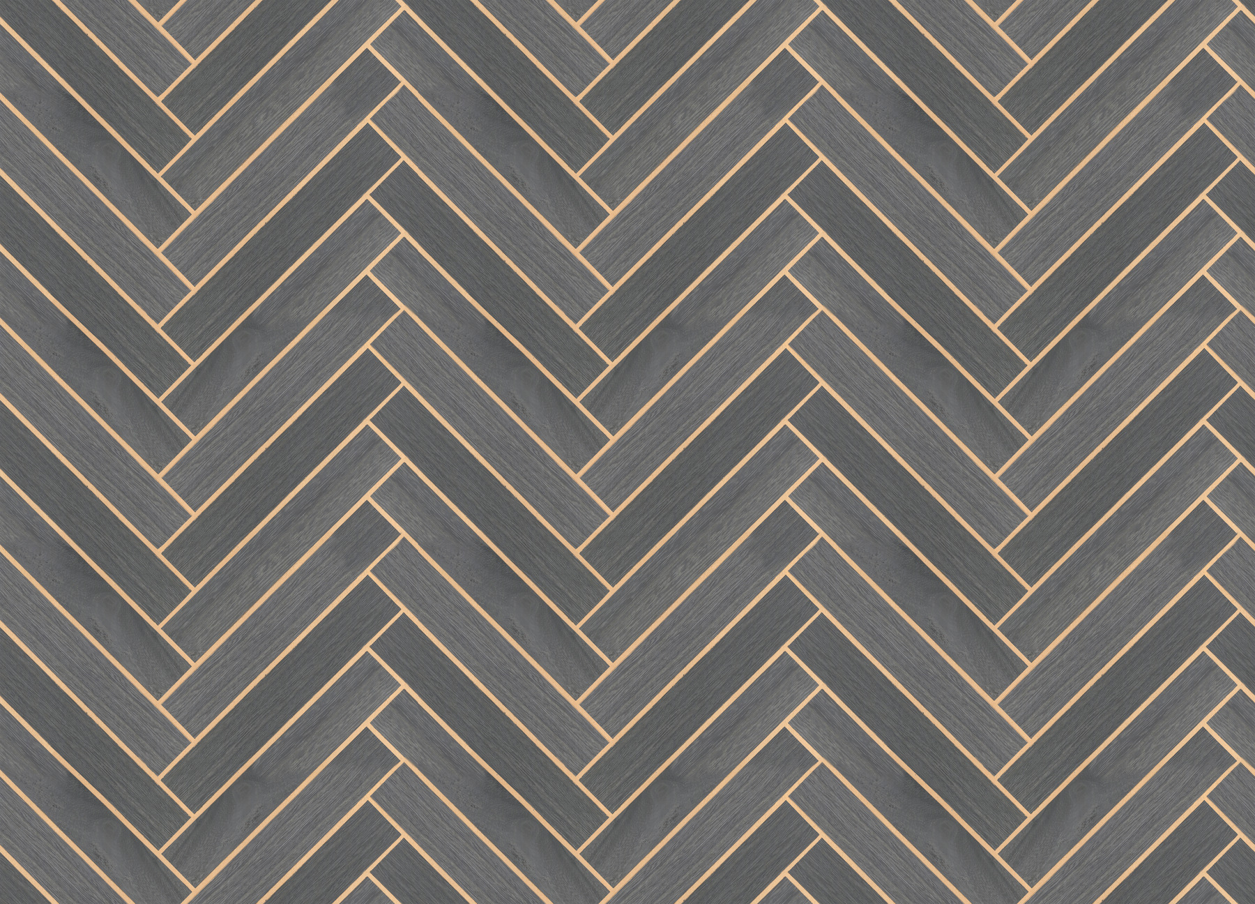 Herringbone Wood Veneer Graphite Wallpaper
